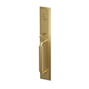 Emtek Single Cylinder Manning Full Length Tubular Entry Set With Rope Knob