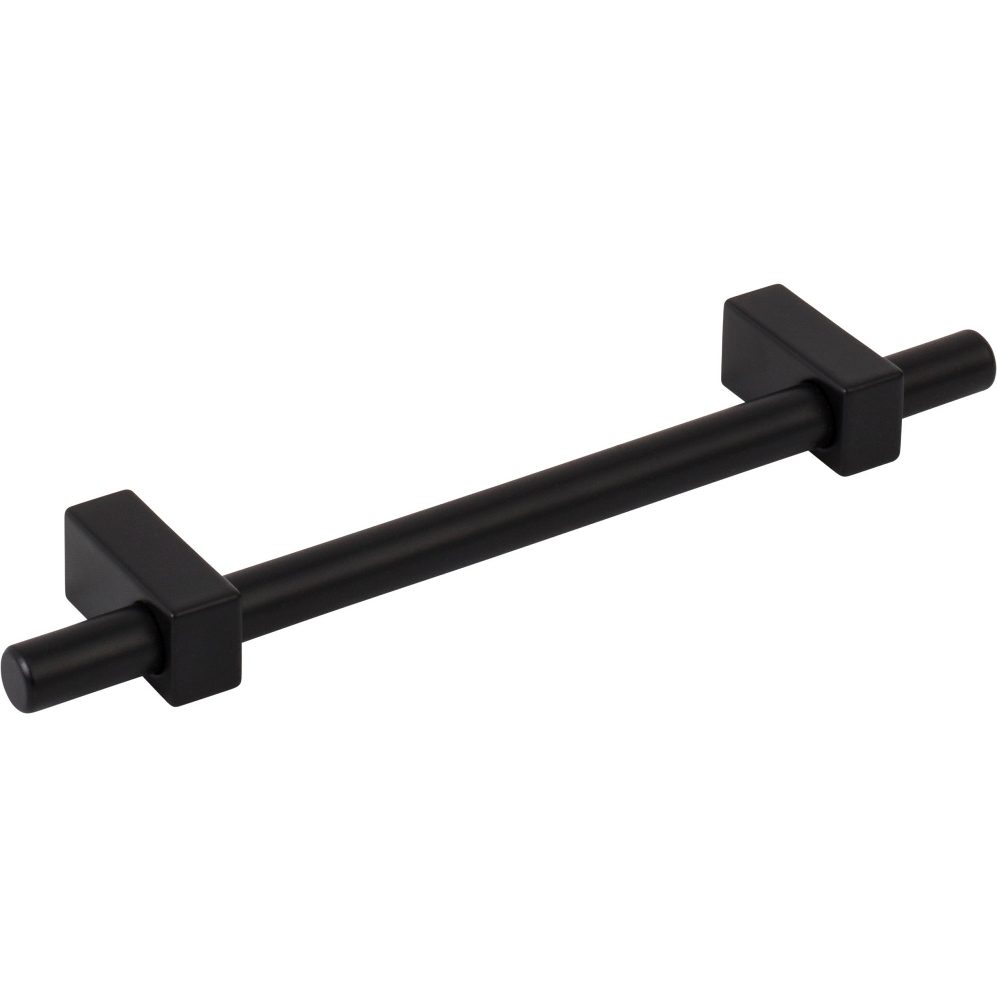 Jeffrey Alexander Larkin Cabinet Bar Pull Matte Black / 128 mm