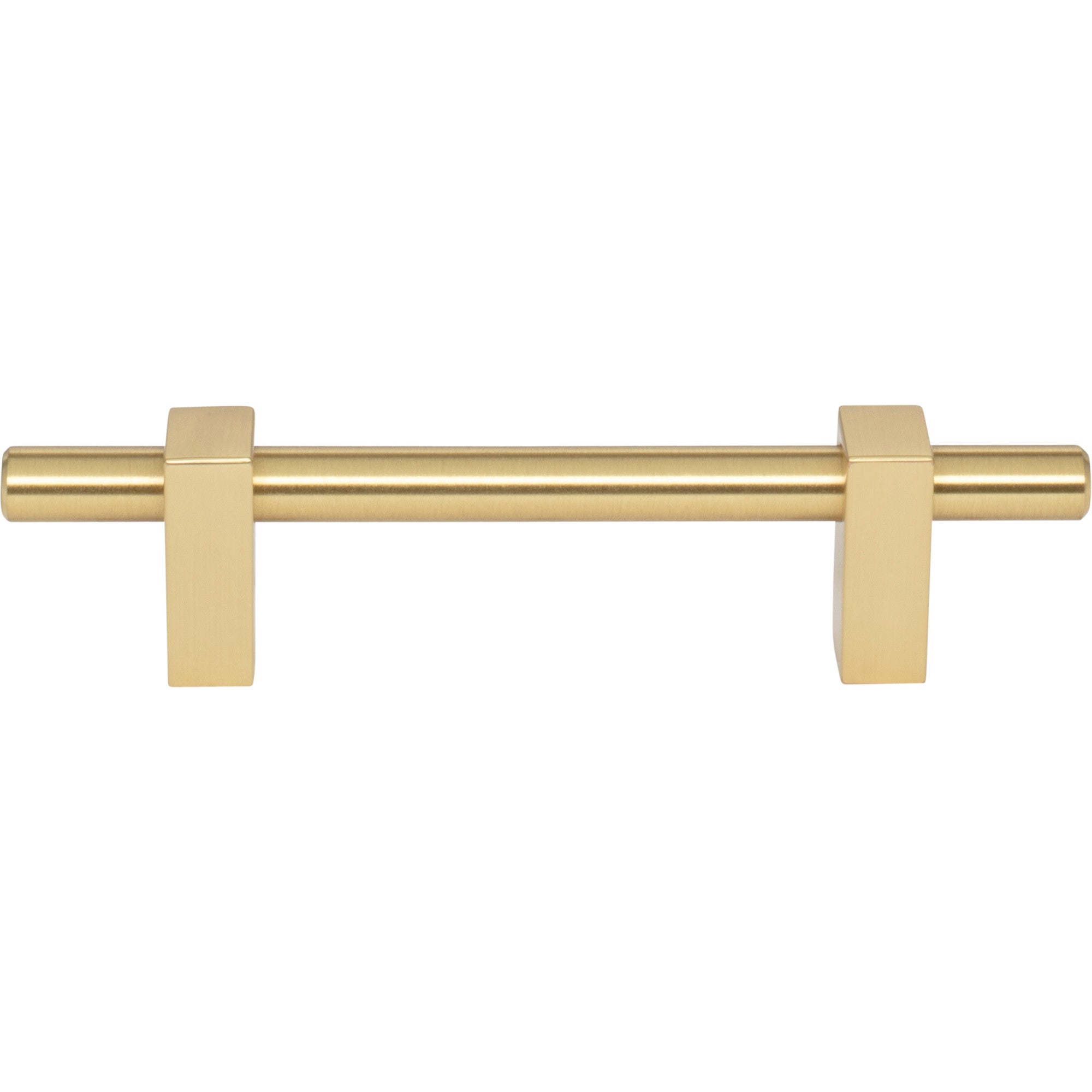 Jeffrey Alexander Larkin Cabinet Bar Pull Brushed Gold / 96 mm