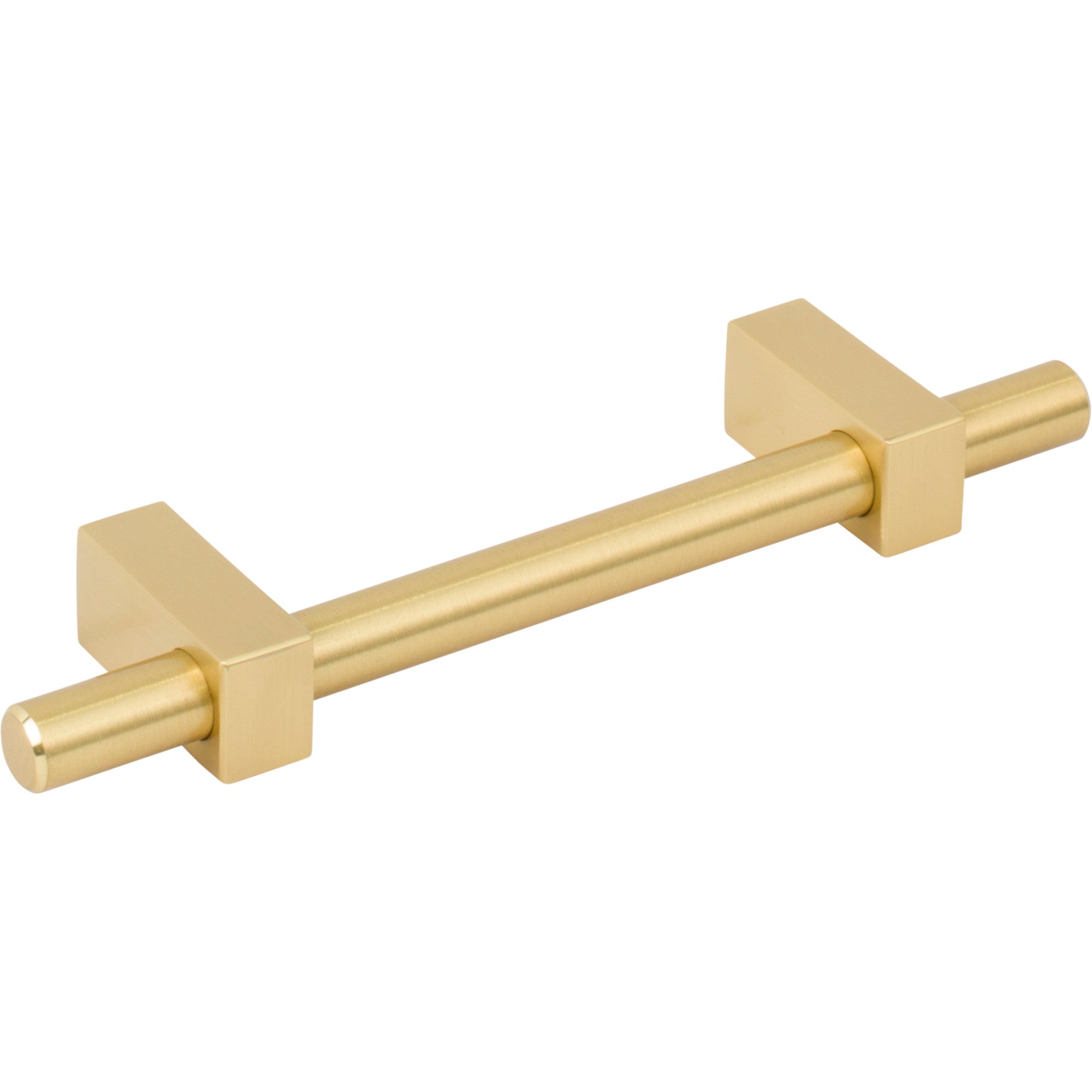 Jeffrey Alexander Larkin Cabinet Bar Pull Brushed Gold / 96 mm