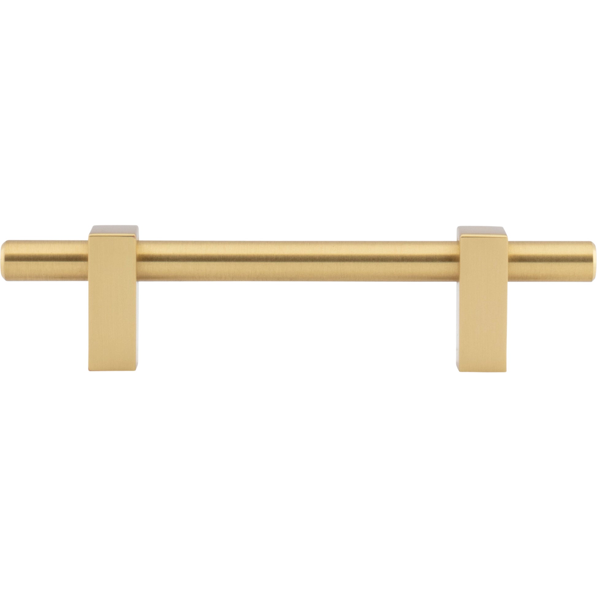 Jeffrey Alexander Larkin Cabinet Bar Pull Brushed Gold / 96 mm