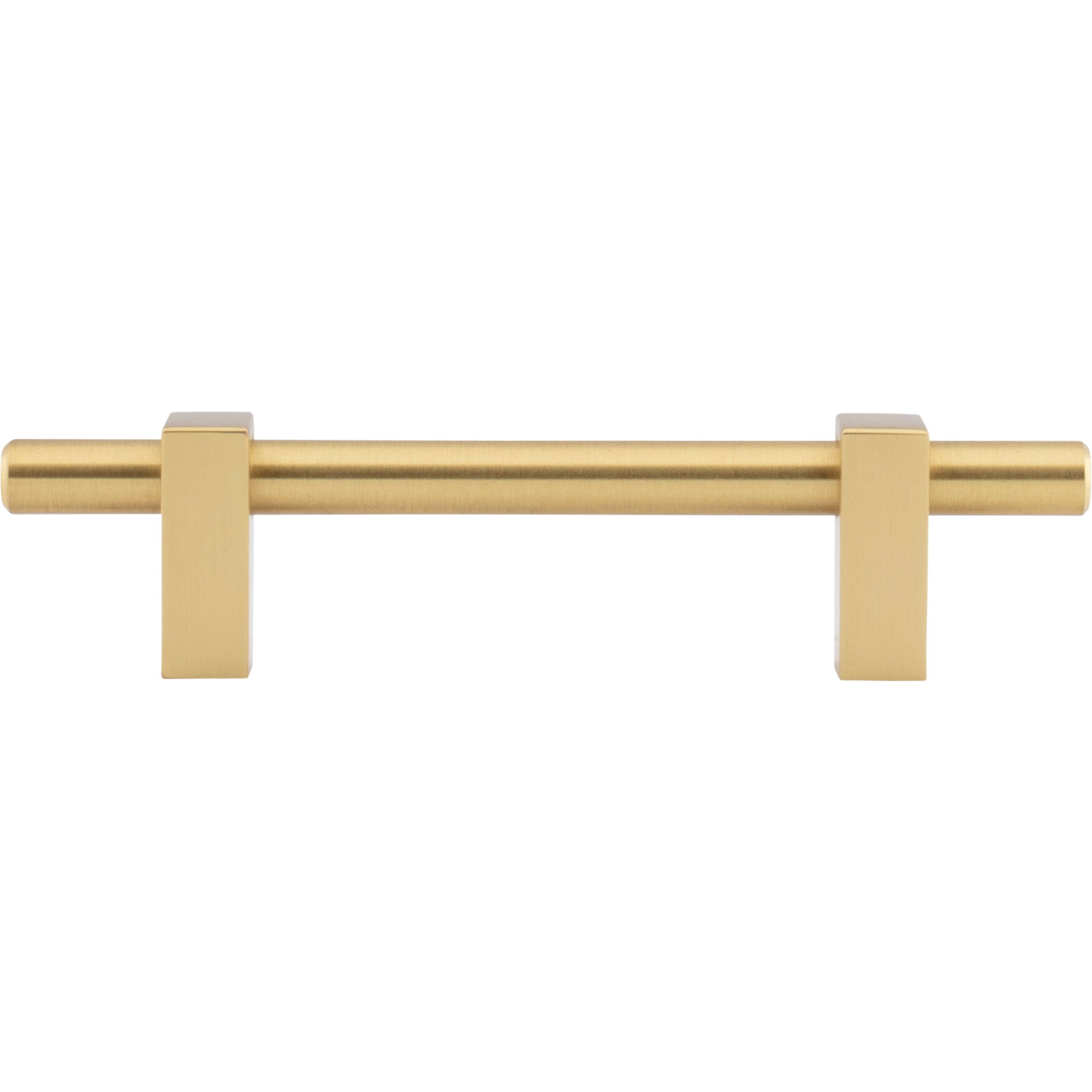 Jeffrey Alexander Larkin Cabinet Bar Pull Brushed Gold / 96 mm