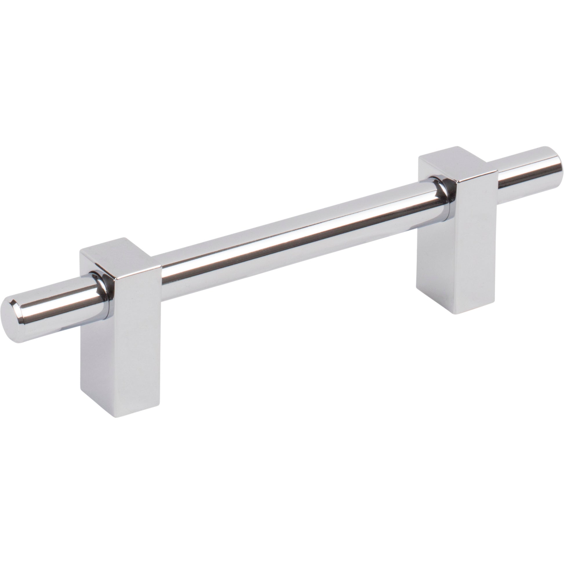 Jeffrey Alexander Larkin Cabinet Bar Pull Polished Chrome / 96 mm