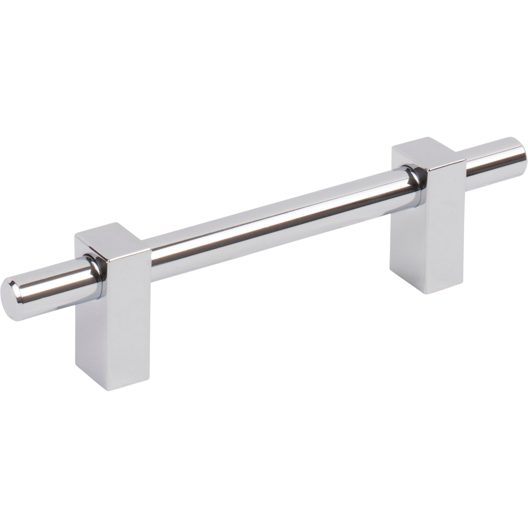 Jeffrey Alexander Larkin Cabinet Bar Pull Polished Chrome / 96 mm