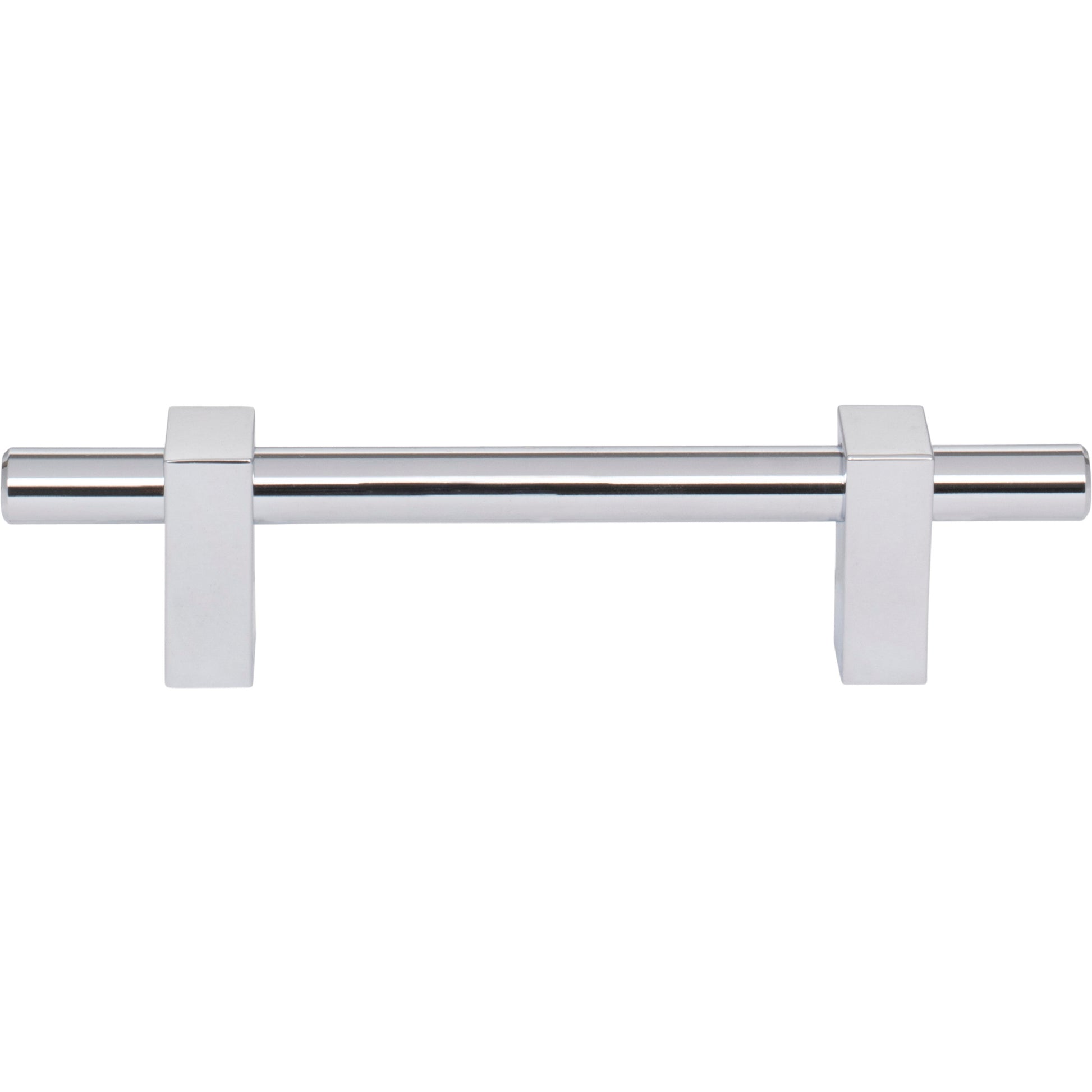 Jeffrey Alexander Larkin Cabinet Bar Pull Polished Chrome / 96 mm