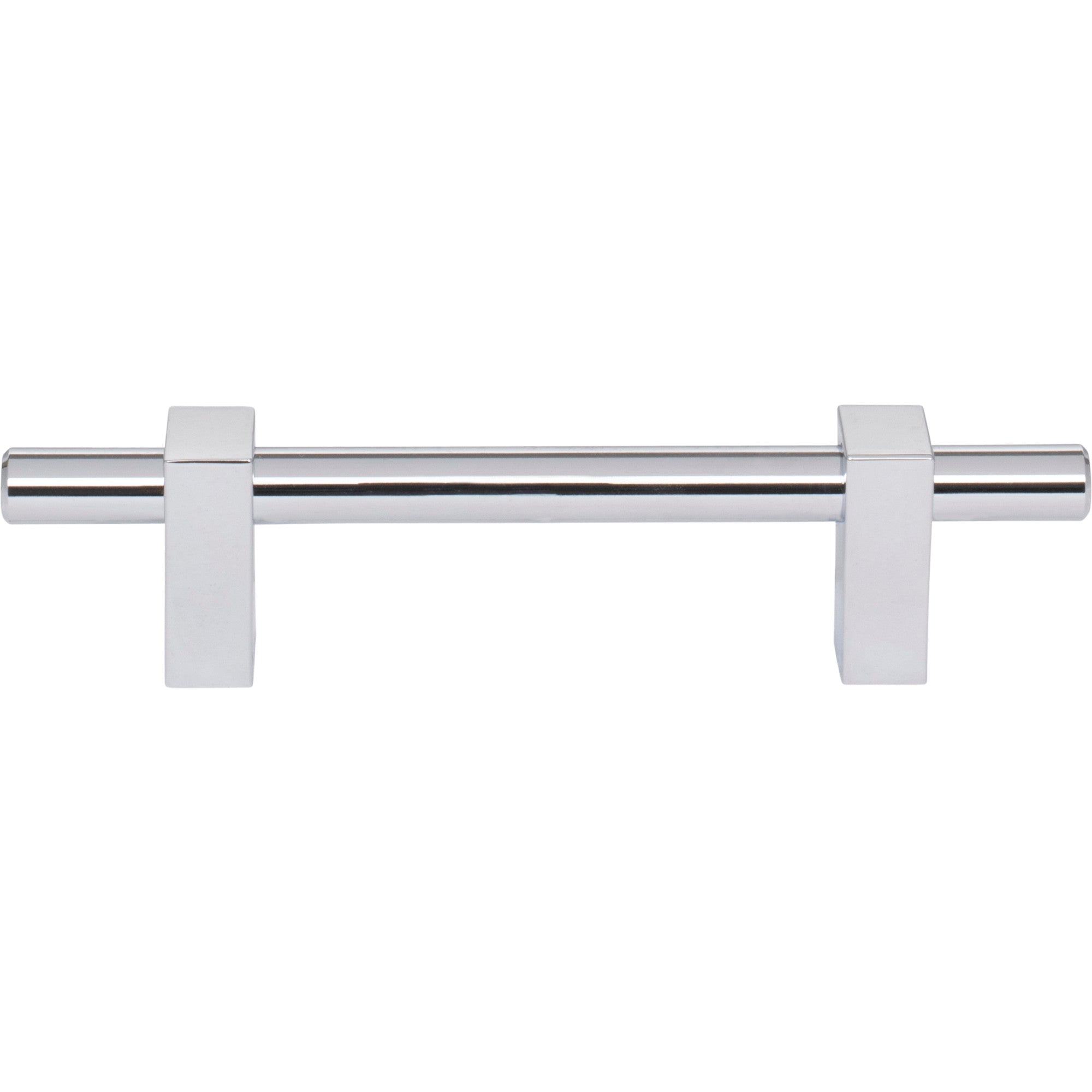 Jeffrey Alexander Larkin Cabinet Bar Pull Polished Chrome / 96 mm