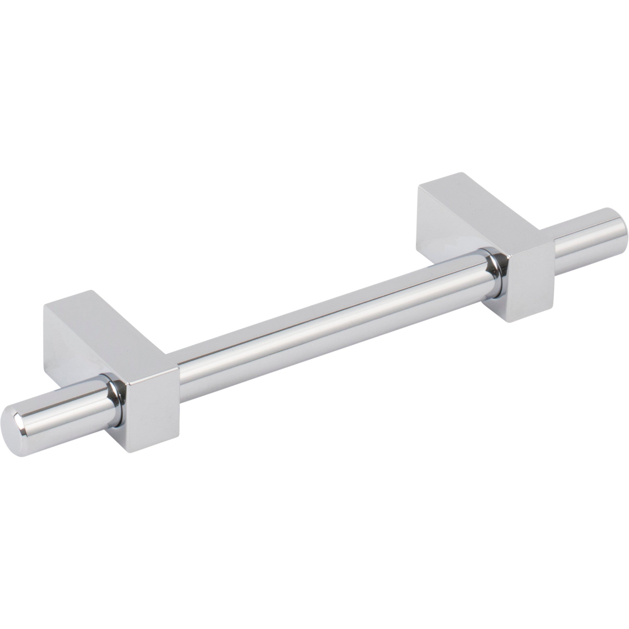 Jeffrey Alexander Larkin Cabinet Bar Pull Polished Chrome / 96 mm