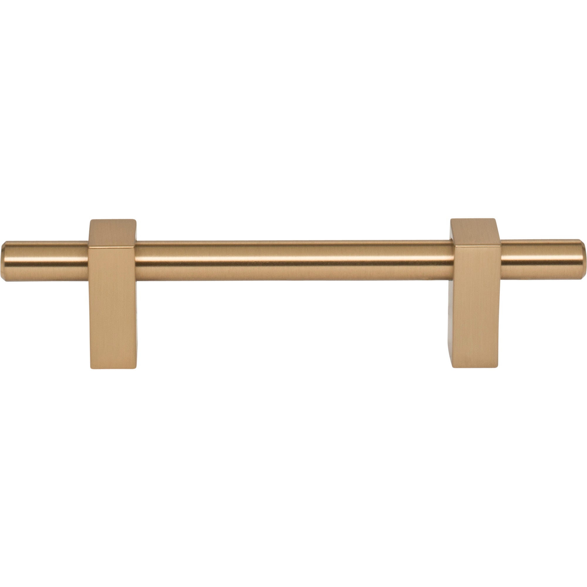 Jeffrey Alexander Larkin Cabinet Bar Pull Satin Bronze / 96 mm