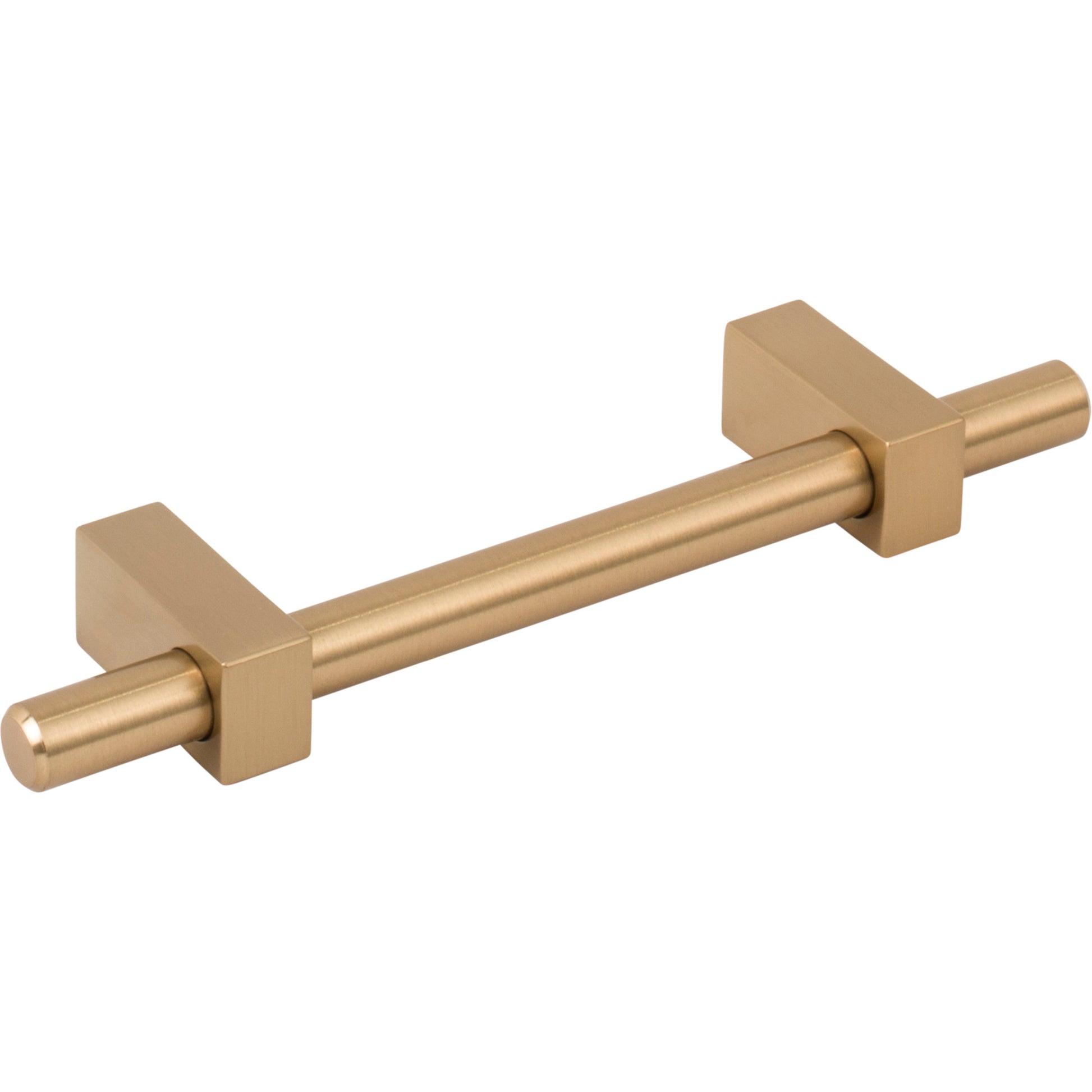 Jeffrey Alexander Larkin Cabinet Bar Pull Satin Bronze / 96 mm