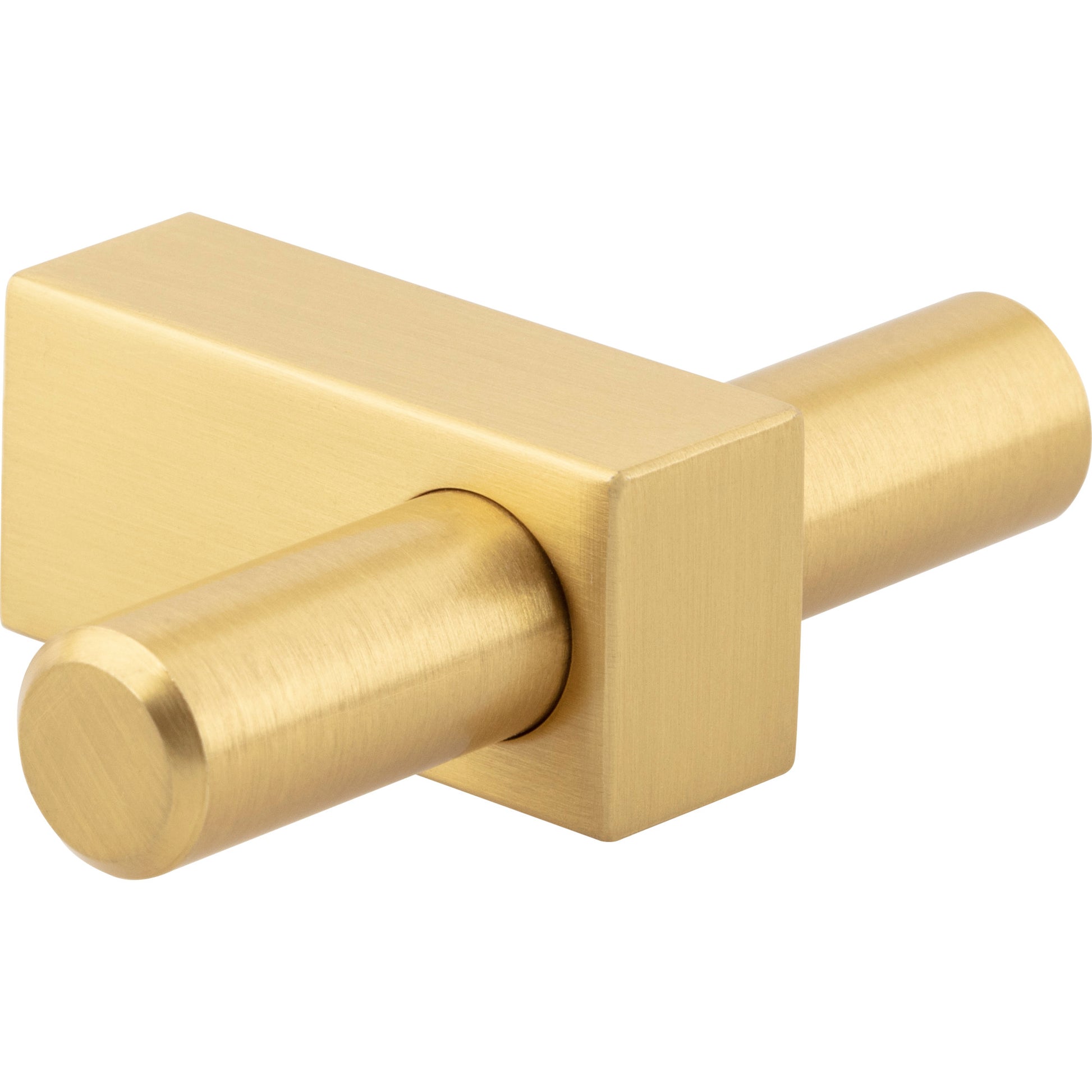 Jeffrey Alexander Larkin T-Knob Brushed Gold / 2-3/8"
