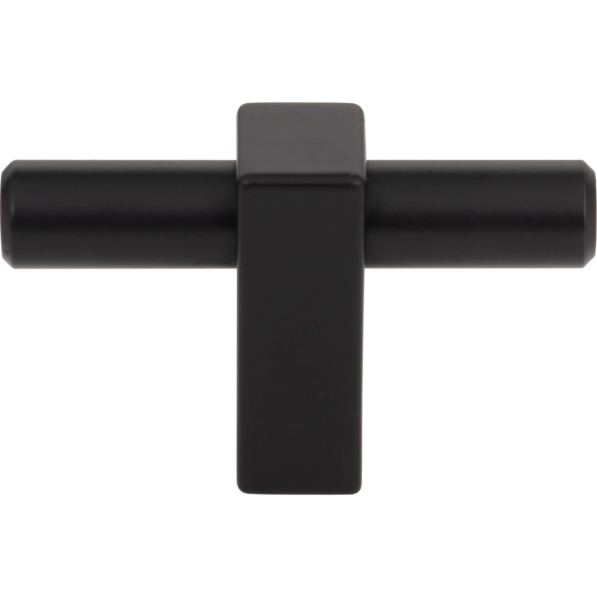 Jeffrey Alexander Larkin T-Knob Matte Black / 2-3/8"
