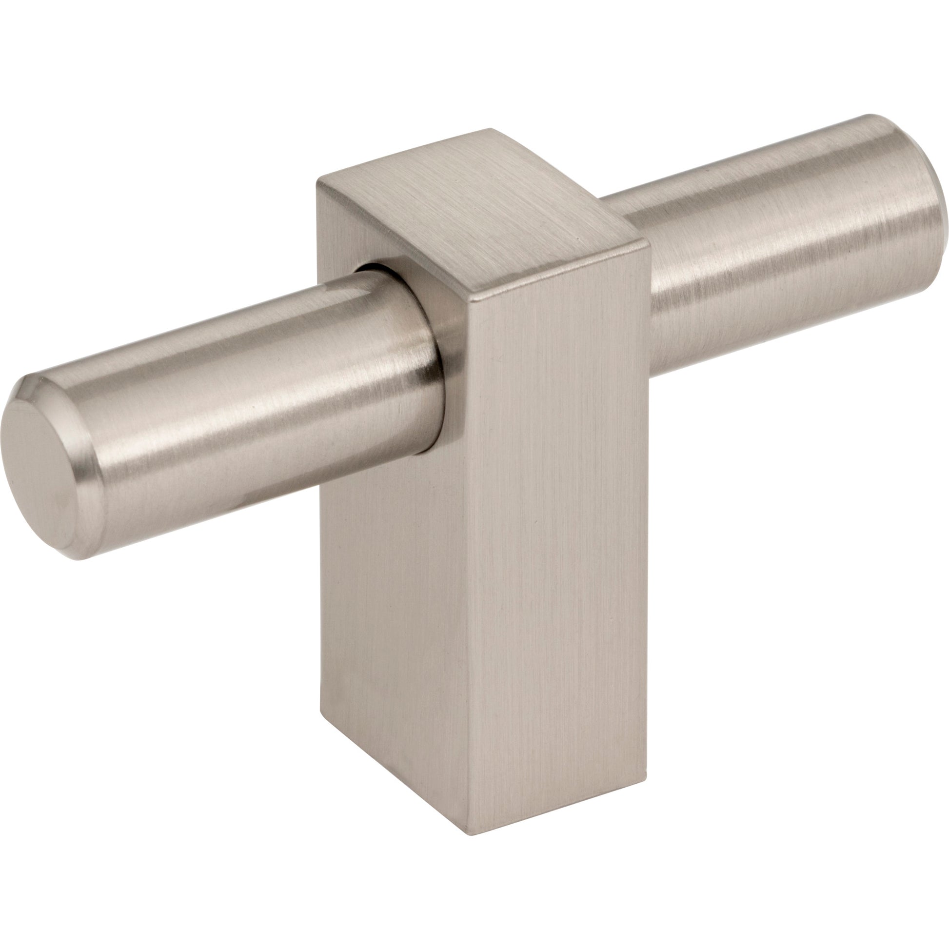 Jeffrey Alexander Larkin T-Knob Satin Nickel / 2-3/8"