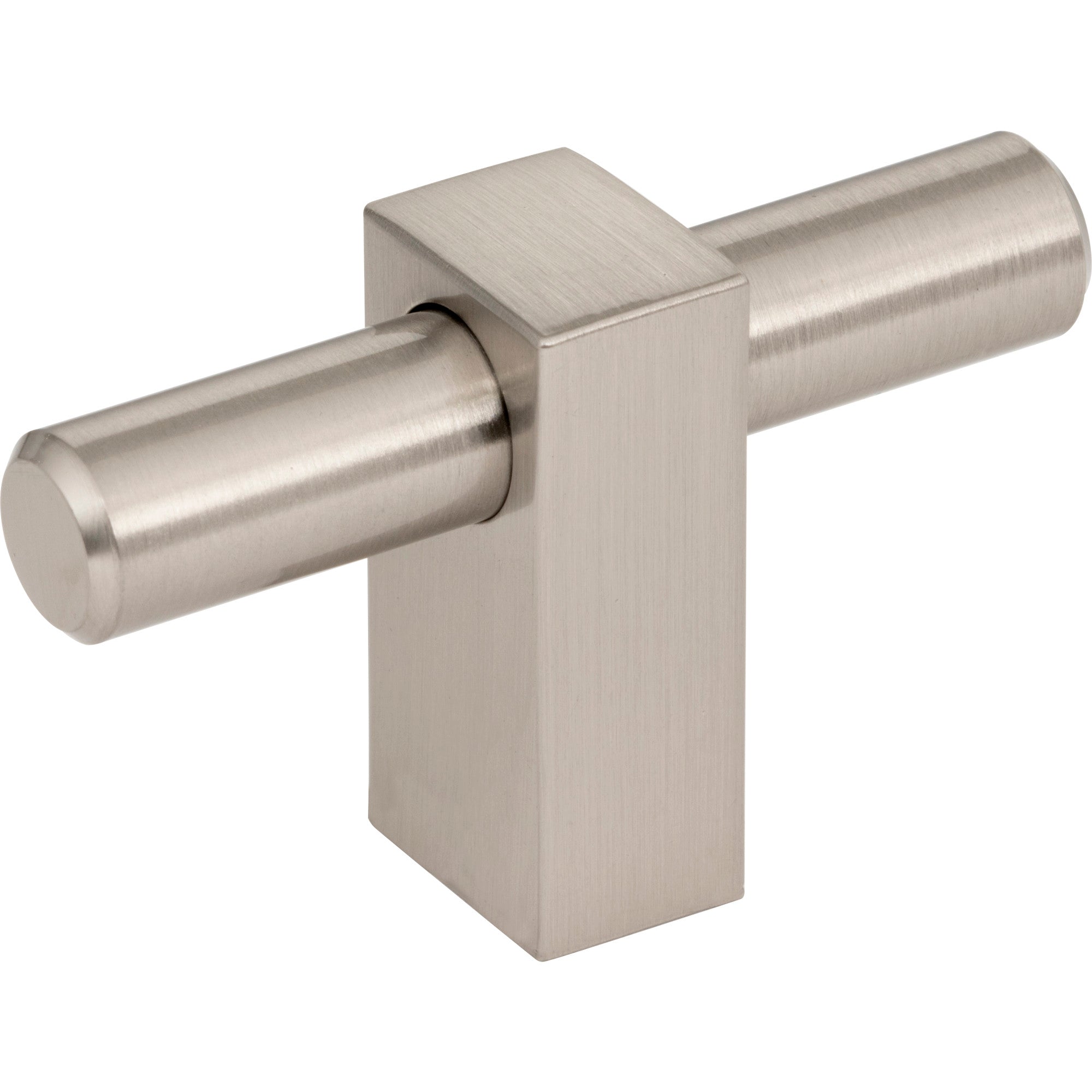 Jeffrey Alexander Larkin T-Knob Satin Nickel / 2-3/8"