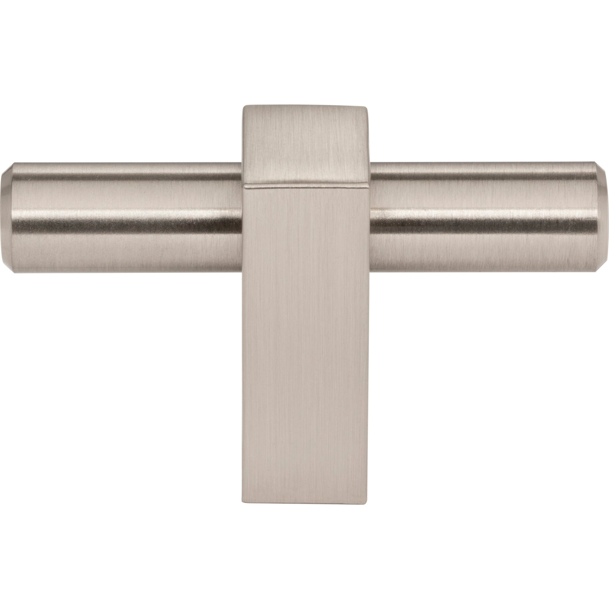 Jeffrey Alexander Larkin T-Knob Satin Nickel / 2-3/8"