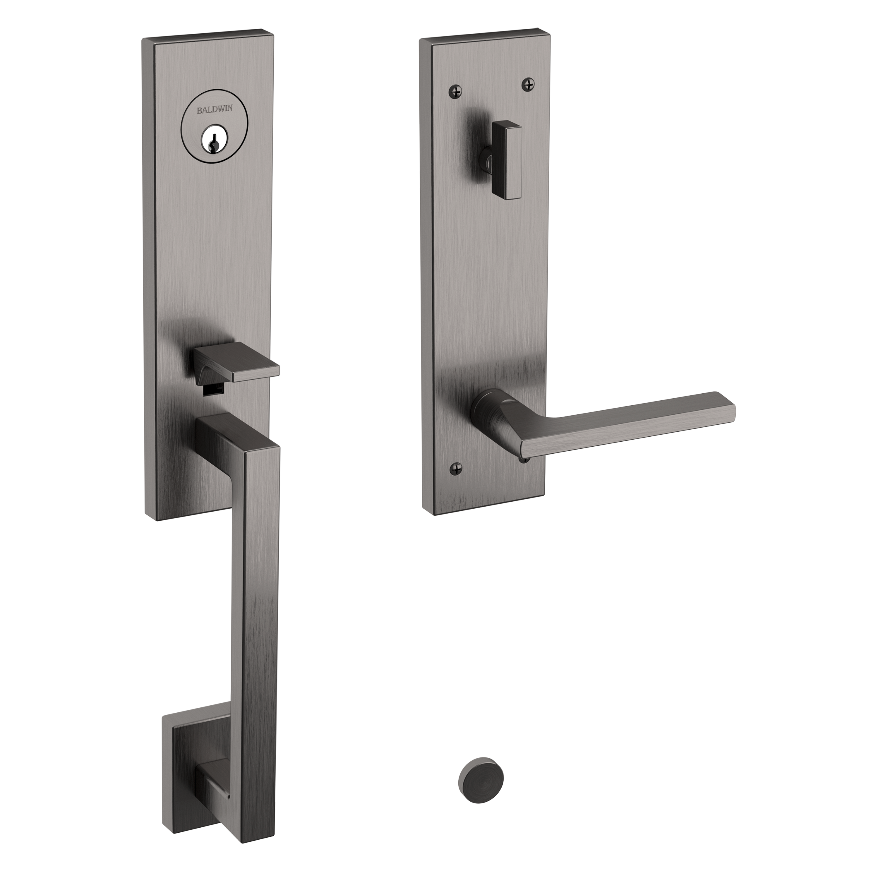 Baldwin Minneapolis Single Cylinder Handleset with 5162 Lever