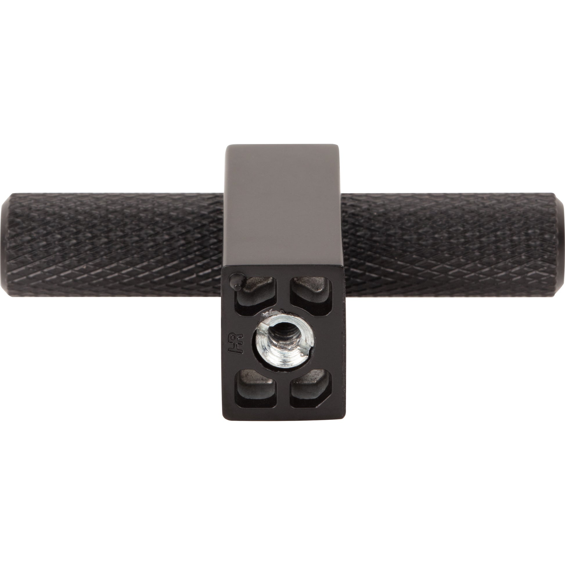 Jeffrey Alexander Larkin Knurled T-Knob Matte Black / 2-3/8"