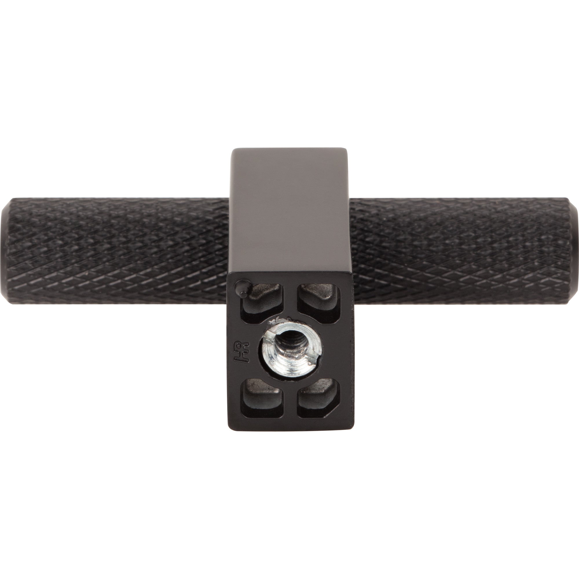 Jeffrey Alexander Larkin Knurled T-Knob Matte Black / 2-3/8"