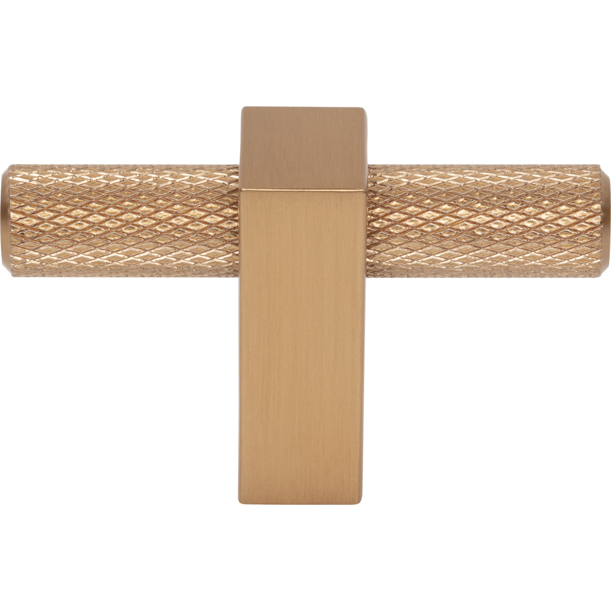 Jeffrey Alexander Larkin Knurled T-Knob Satin Bronze / 2-3/8"