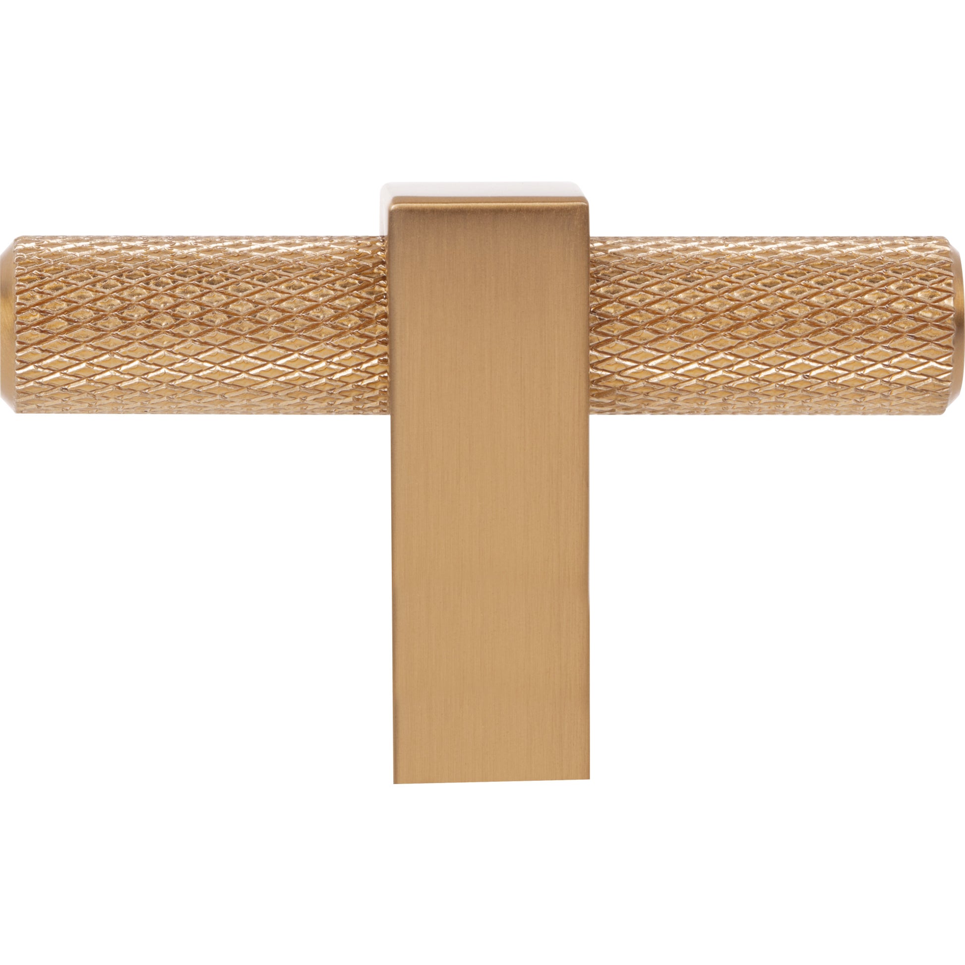 Jeffrey Alexander Larkin Knurled T-Knob Satin Bronze / 2-3/8"