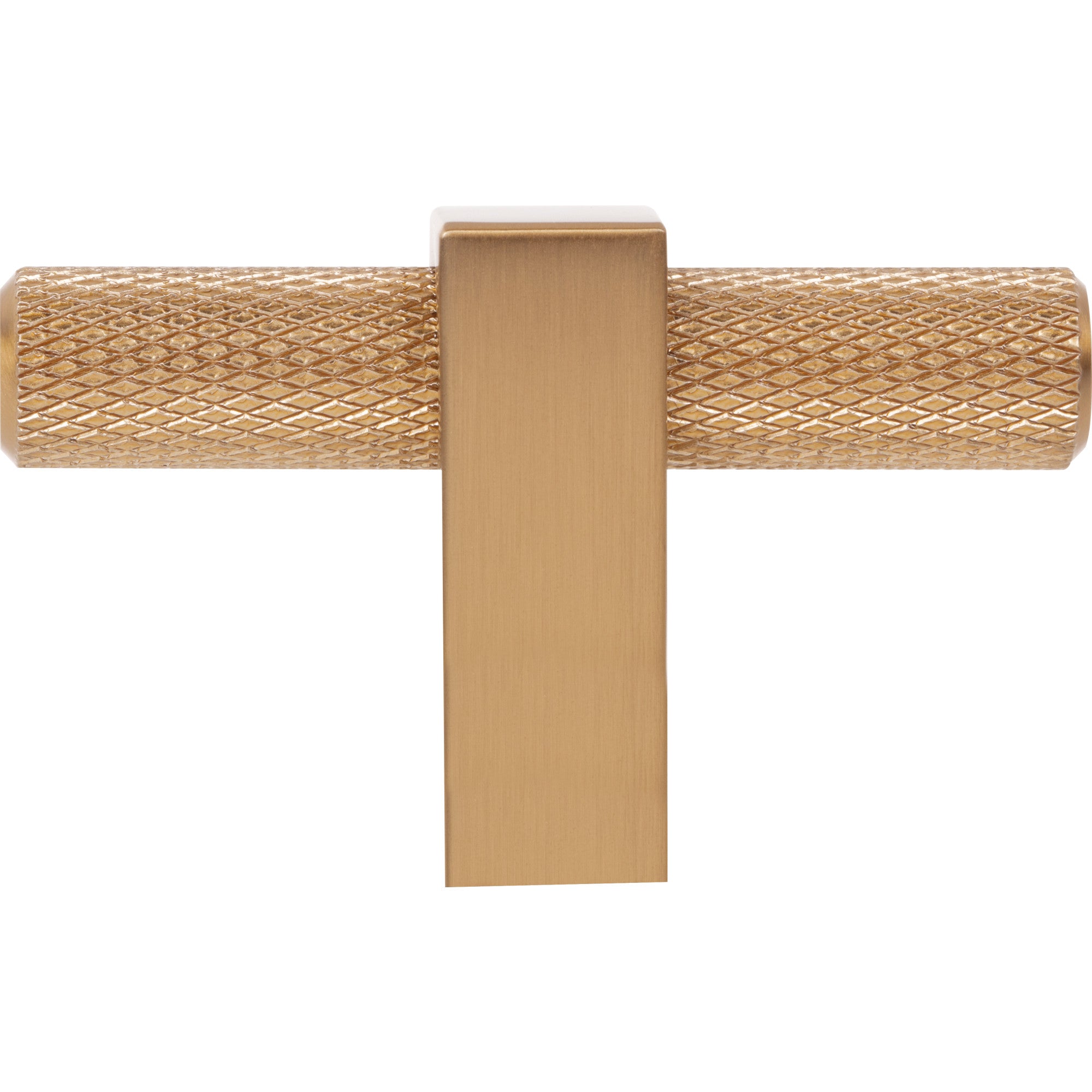Jeffrey Alexander Larkin Knurled T-Knob Satin Bronze / 2-3/8"