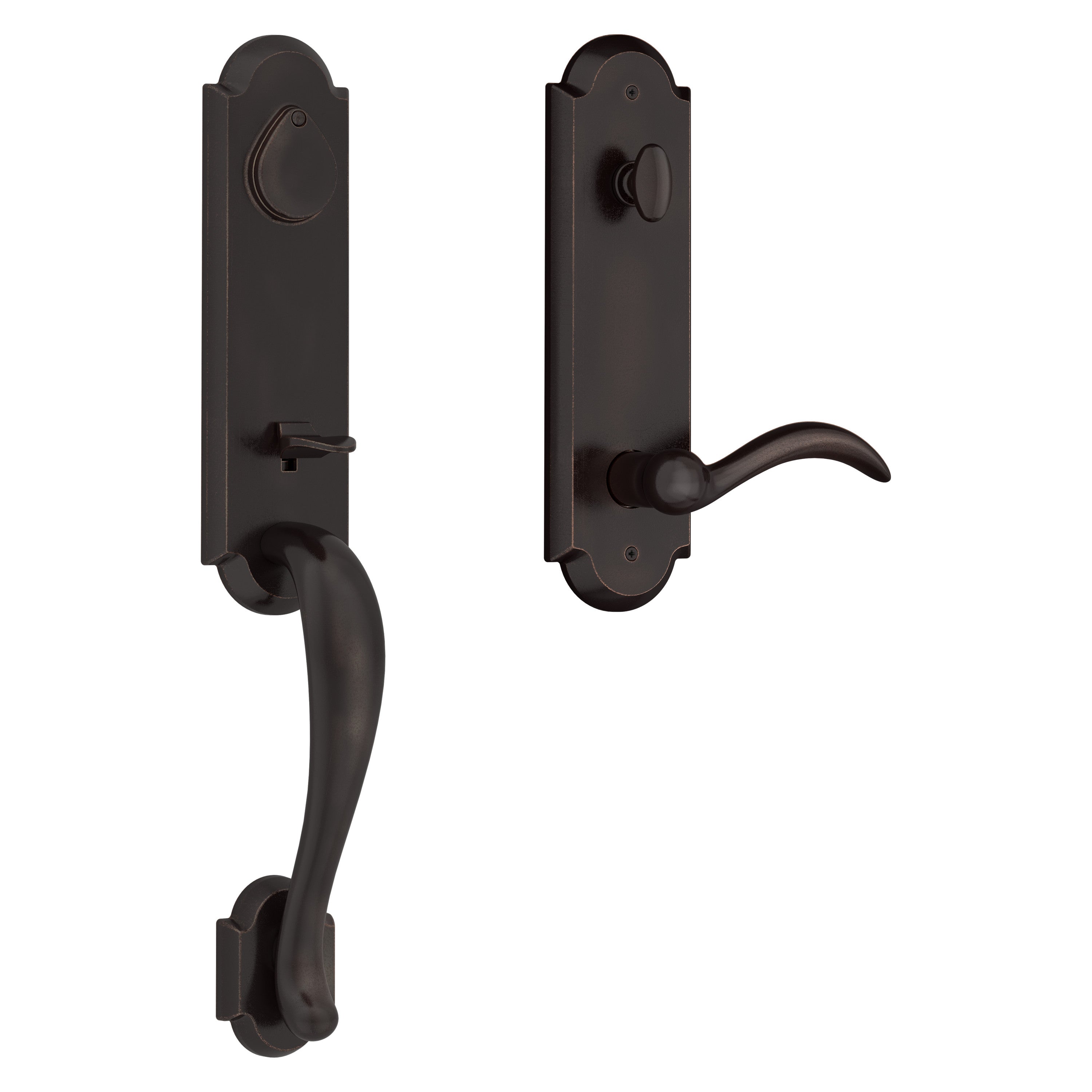 Baldwin Reserve Kodiak Handleset With Arch Lever