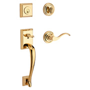 Baldwin Reserve Napa Single Cylinder Handleset With Curve Lever