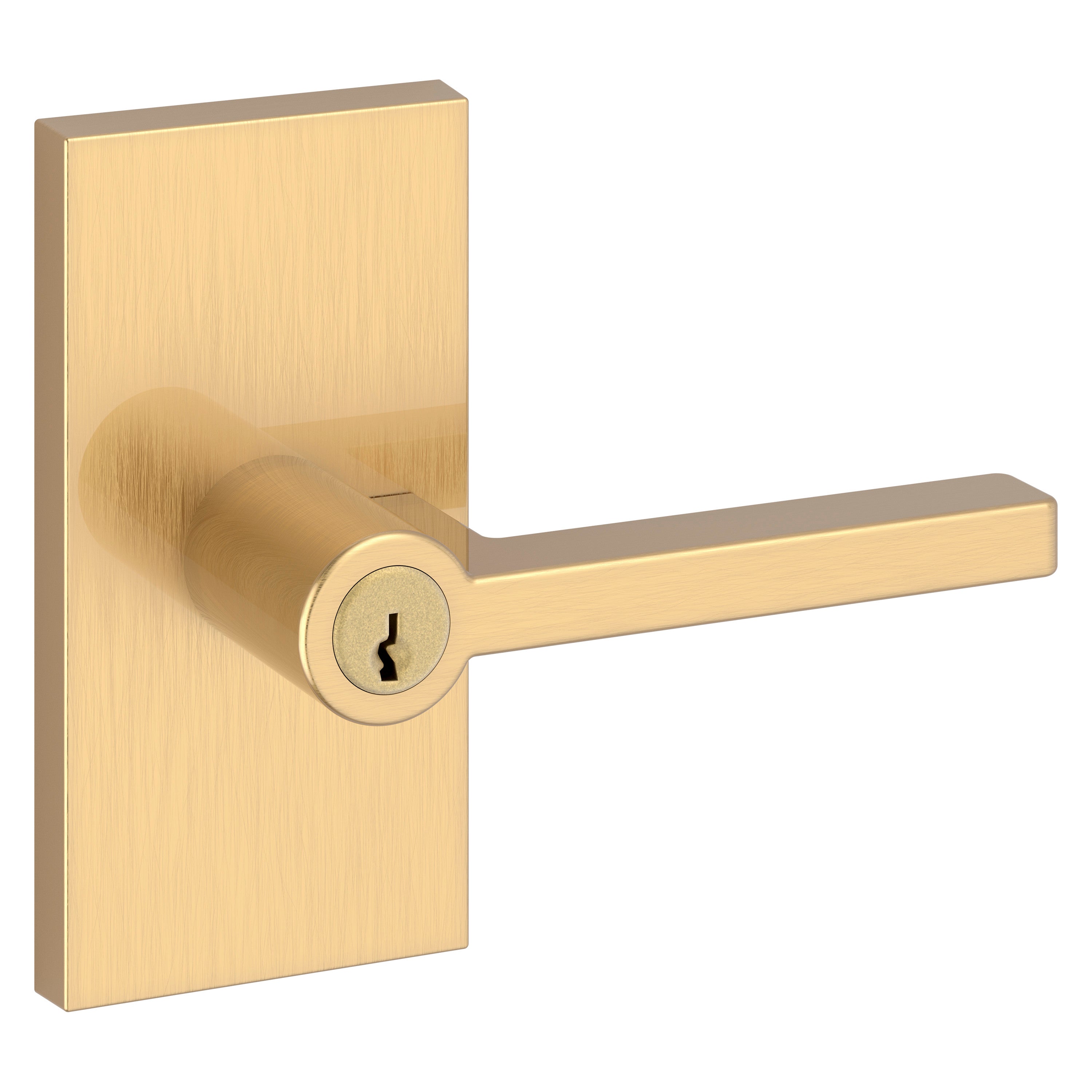 Baldwin Reserve Keyed Square Lever Set