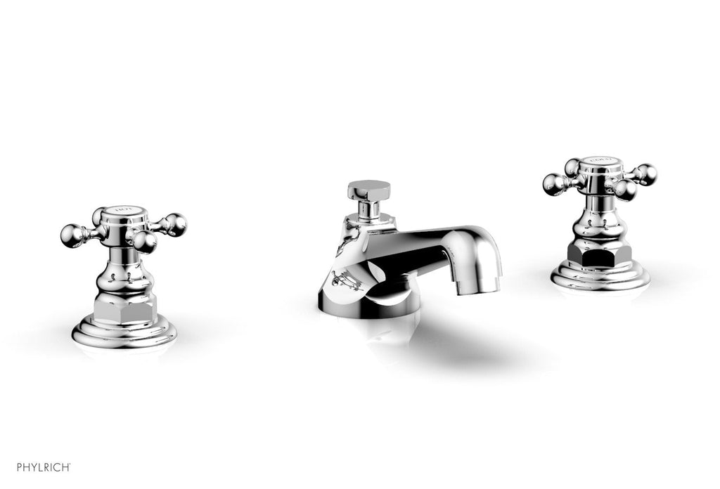 3" - Polished Chrome - HEX TRADITIONAL Widespread Faucet 500-01 by Phylrich - New York Hardware