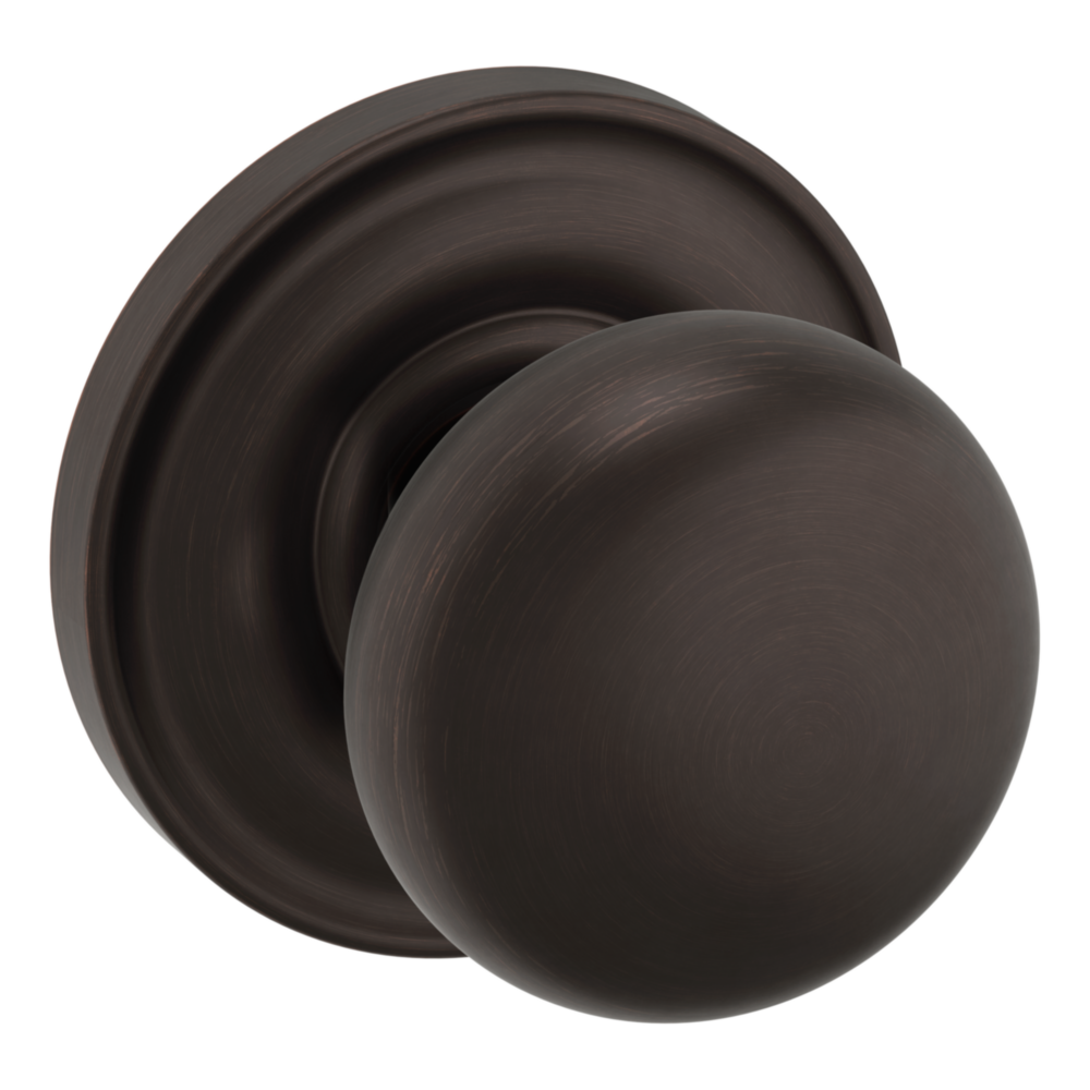 Baldwin 5000 Baltimore Knob Set with 5048 Round Rose Venetian Bronze / Full Dummy / Reversible