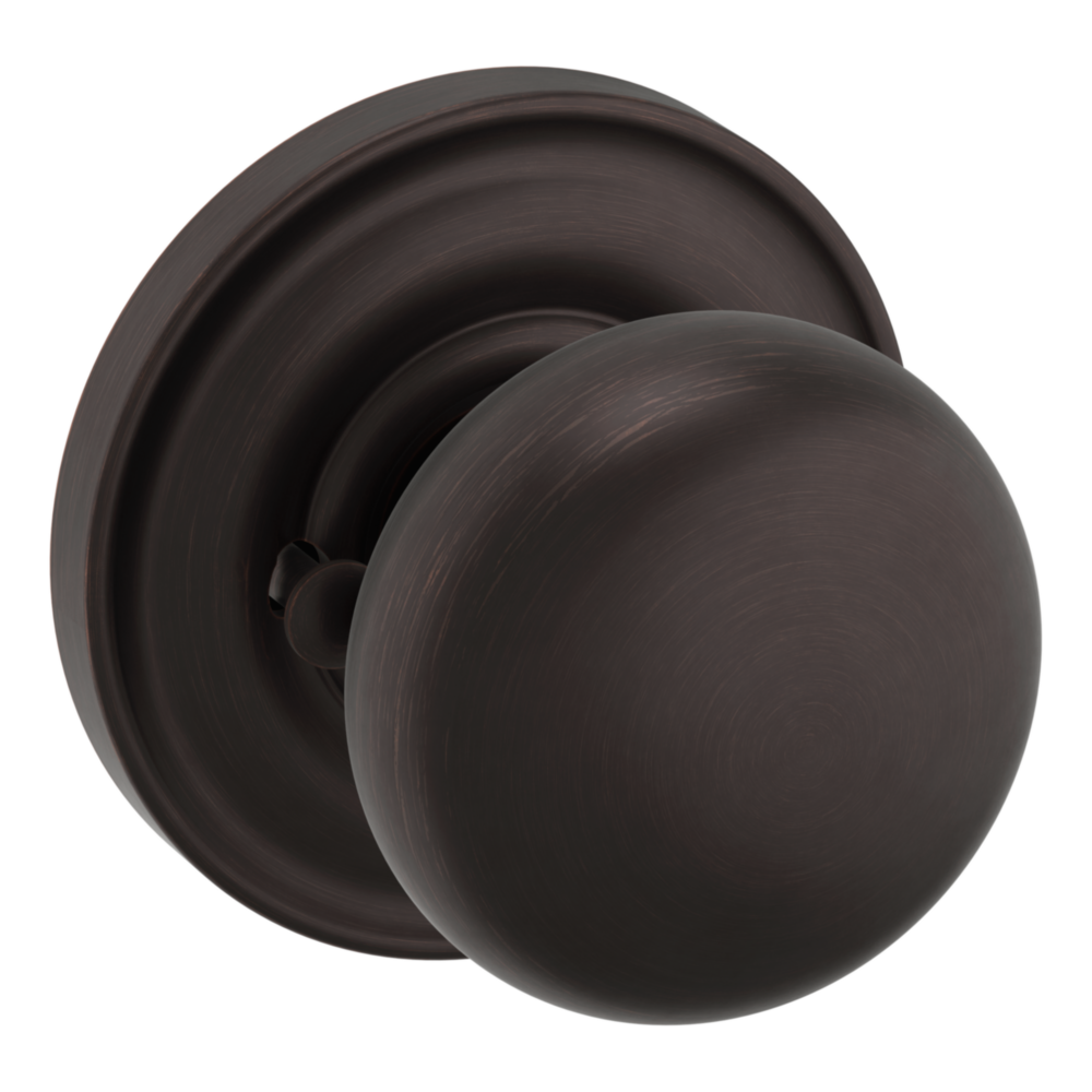 Baldwin 5000 Baltimore Knob Set with 5048 Round Rose Venetian Bronze / Privacy / Reversible