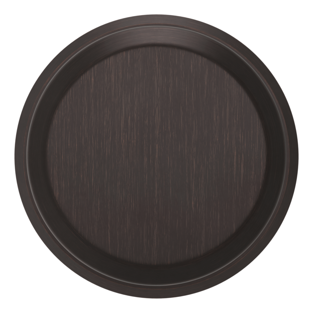 Baldwin 5023 Transitional Round Knob Set with R016 Round Rose Venetian Bronze / Privacy / Reversible