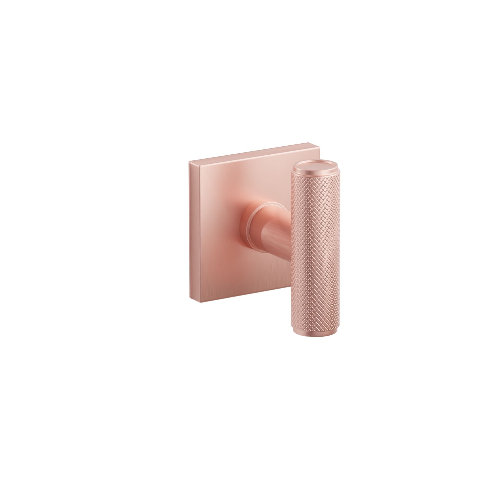 Emtek Ace Knurled Knob Set with Square Rosette