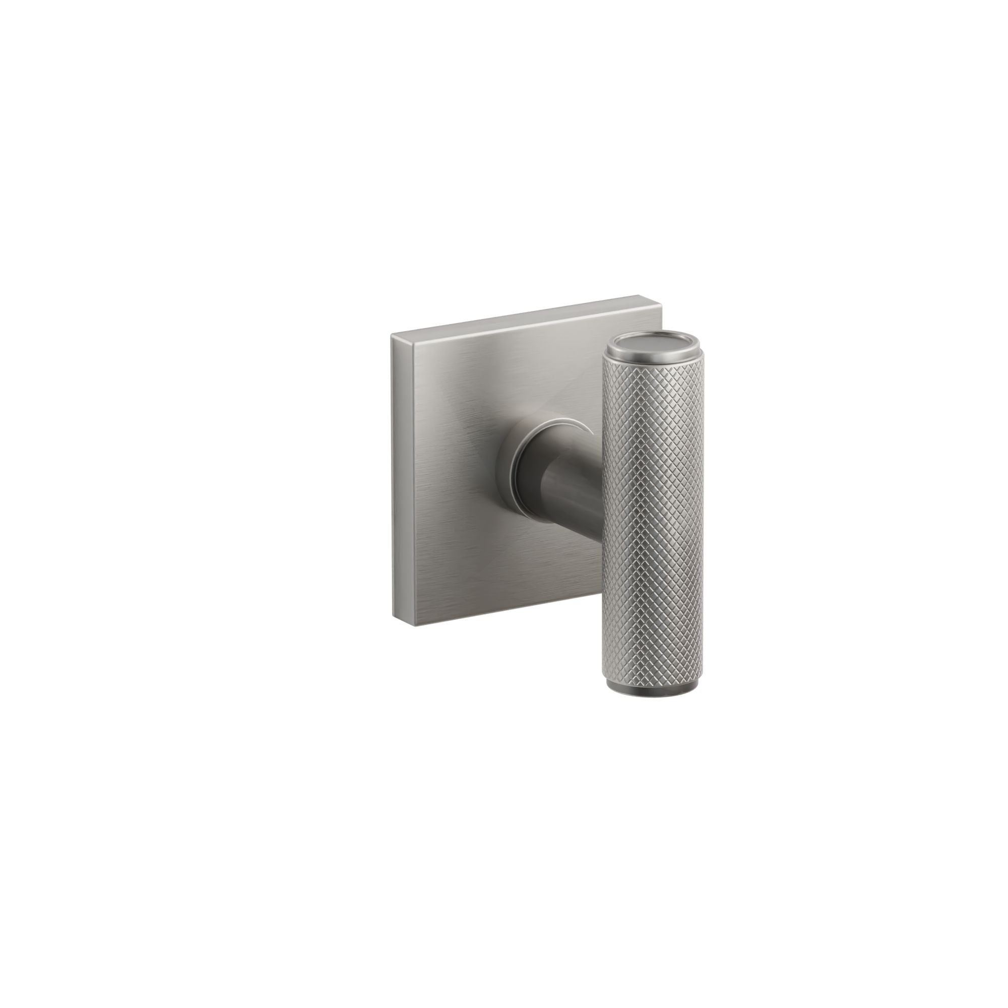 Emtek Ace Knurled Knob Set with Square Rosette