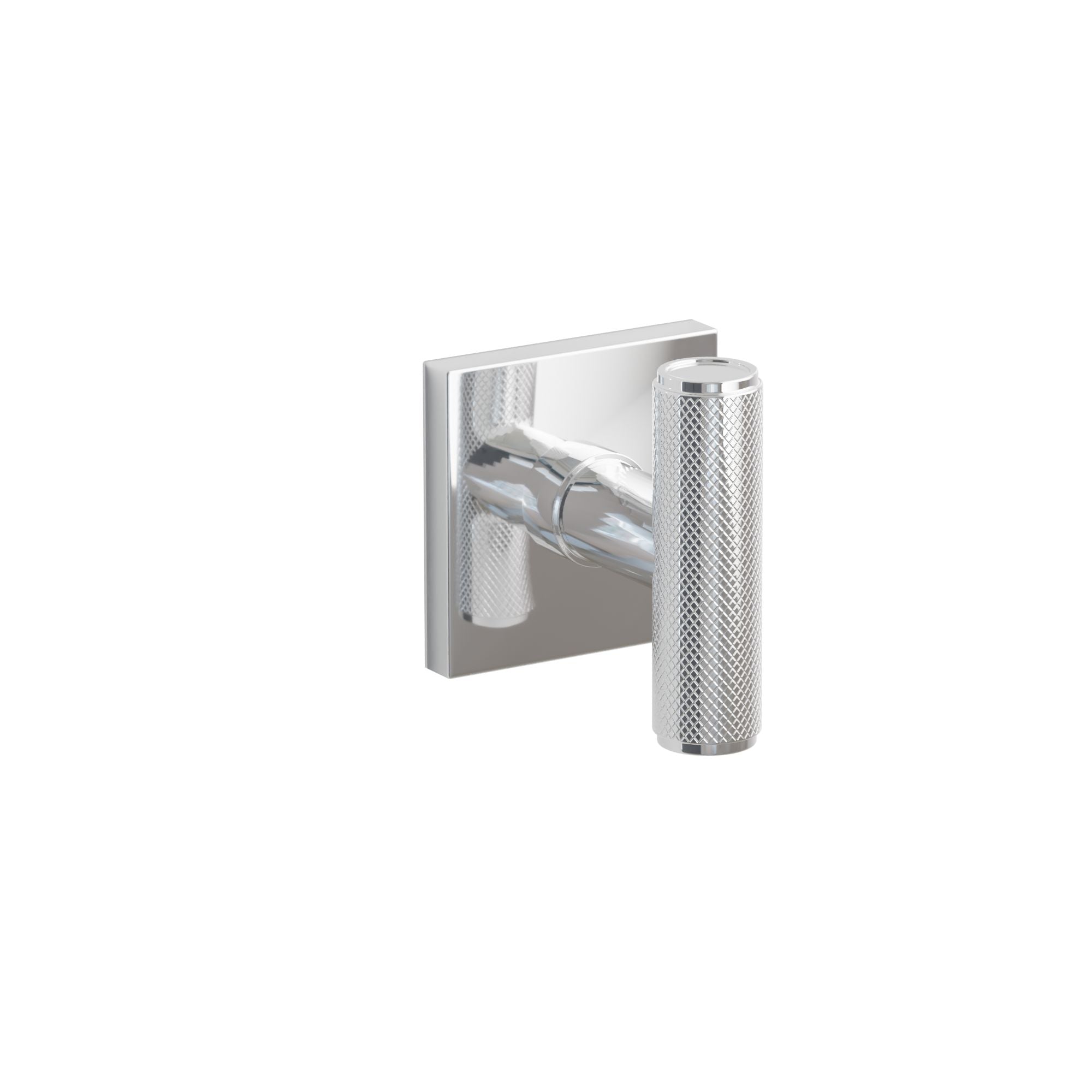 Emtek Ace Knurled Knob Set with Square Rosette