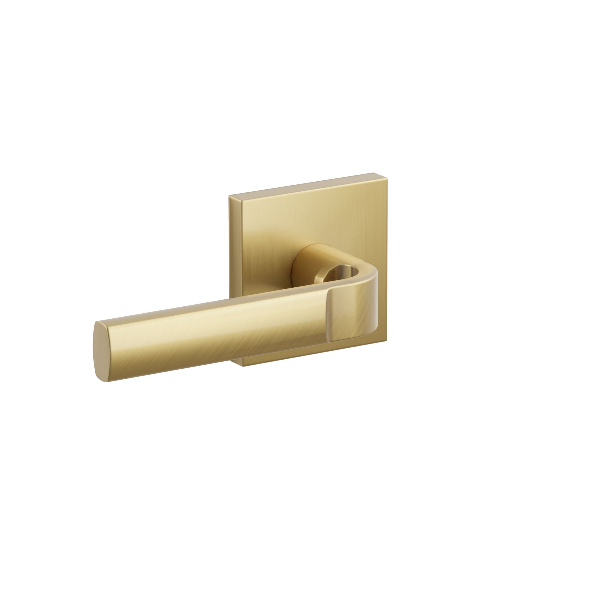 Emtek Concealed Fastener Aston Lever Set with Square Rosette