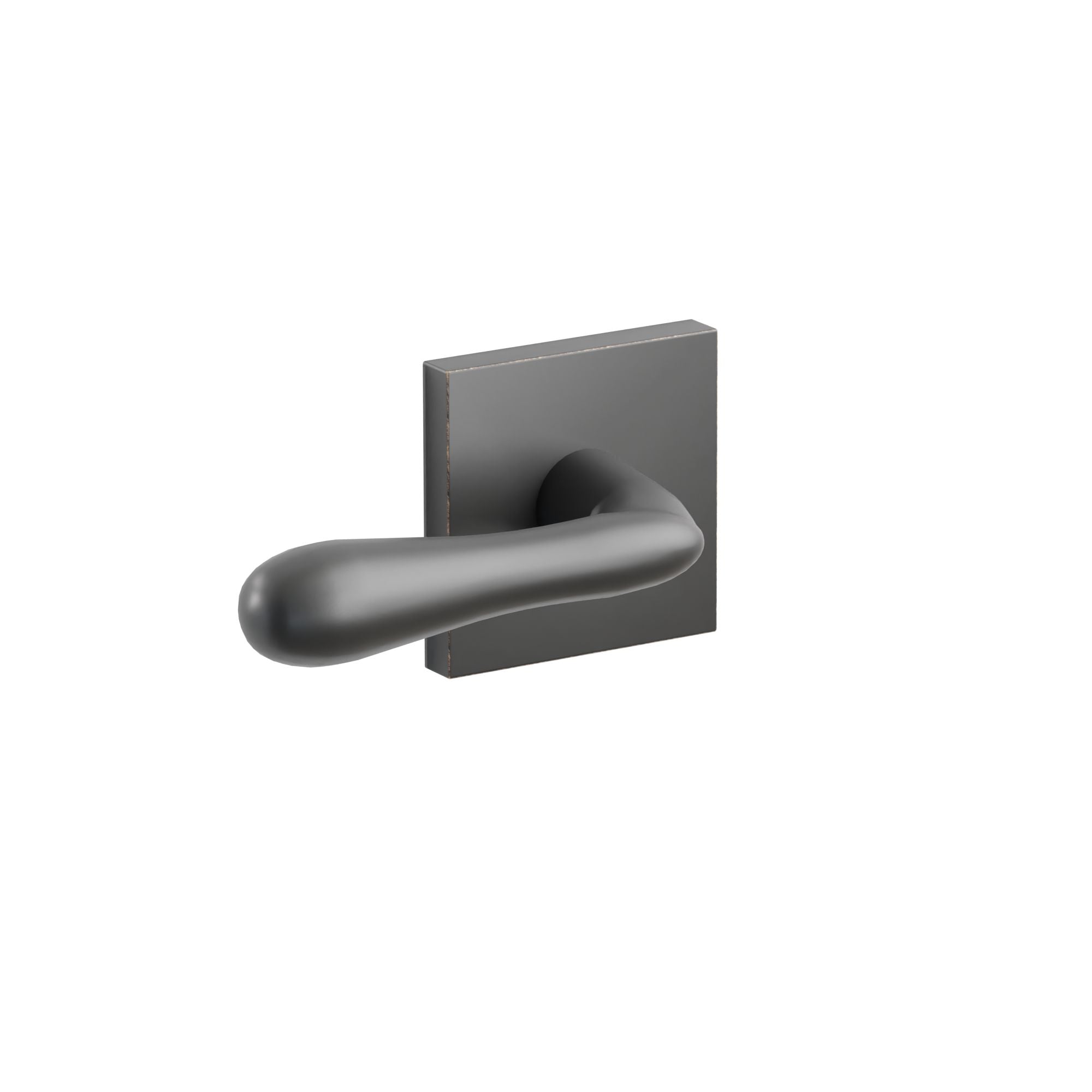Emtek Concealed Fastener Basel Lever Set with Square Rosette