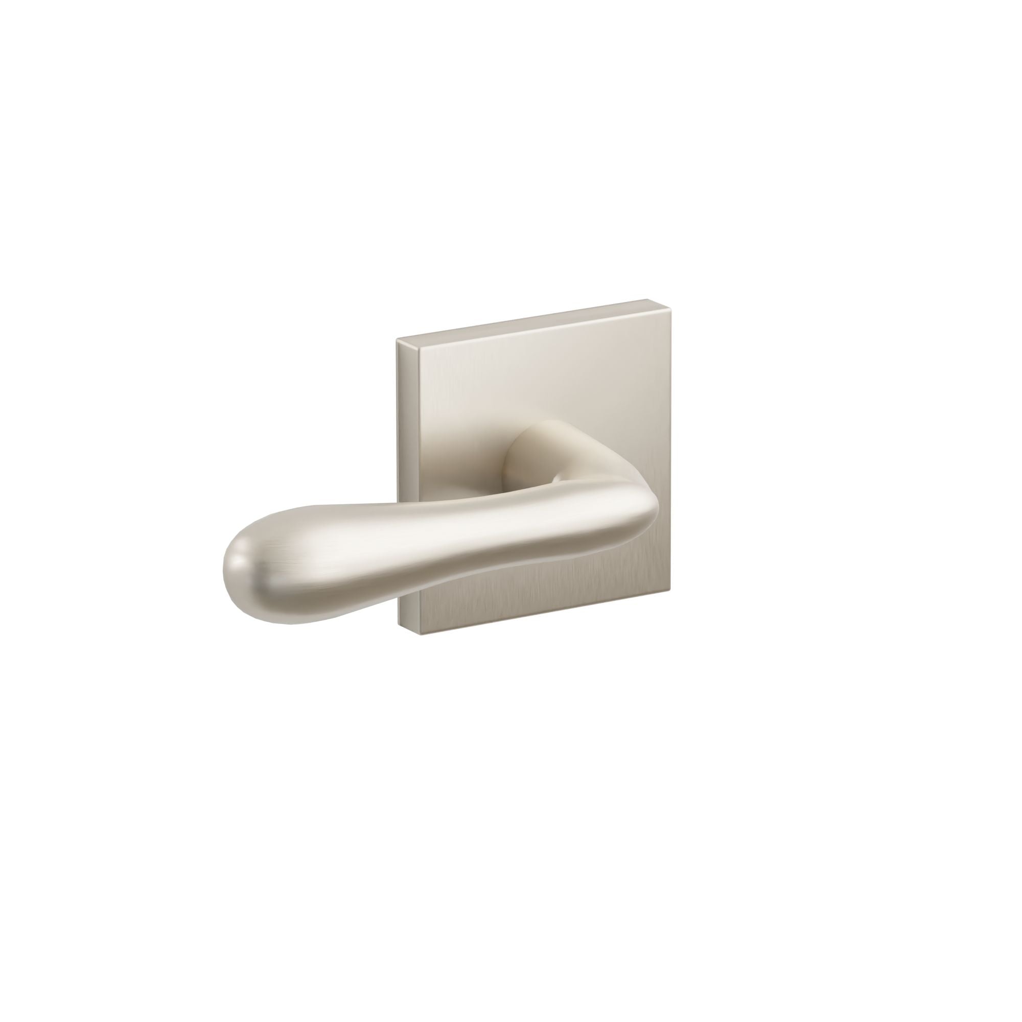 Emtek Concealed Fastener Basel Lever Set with Square Rosette