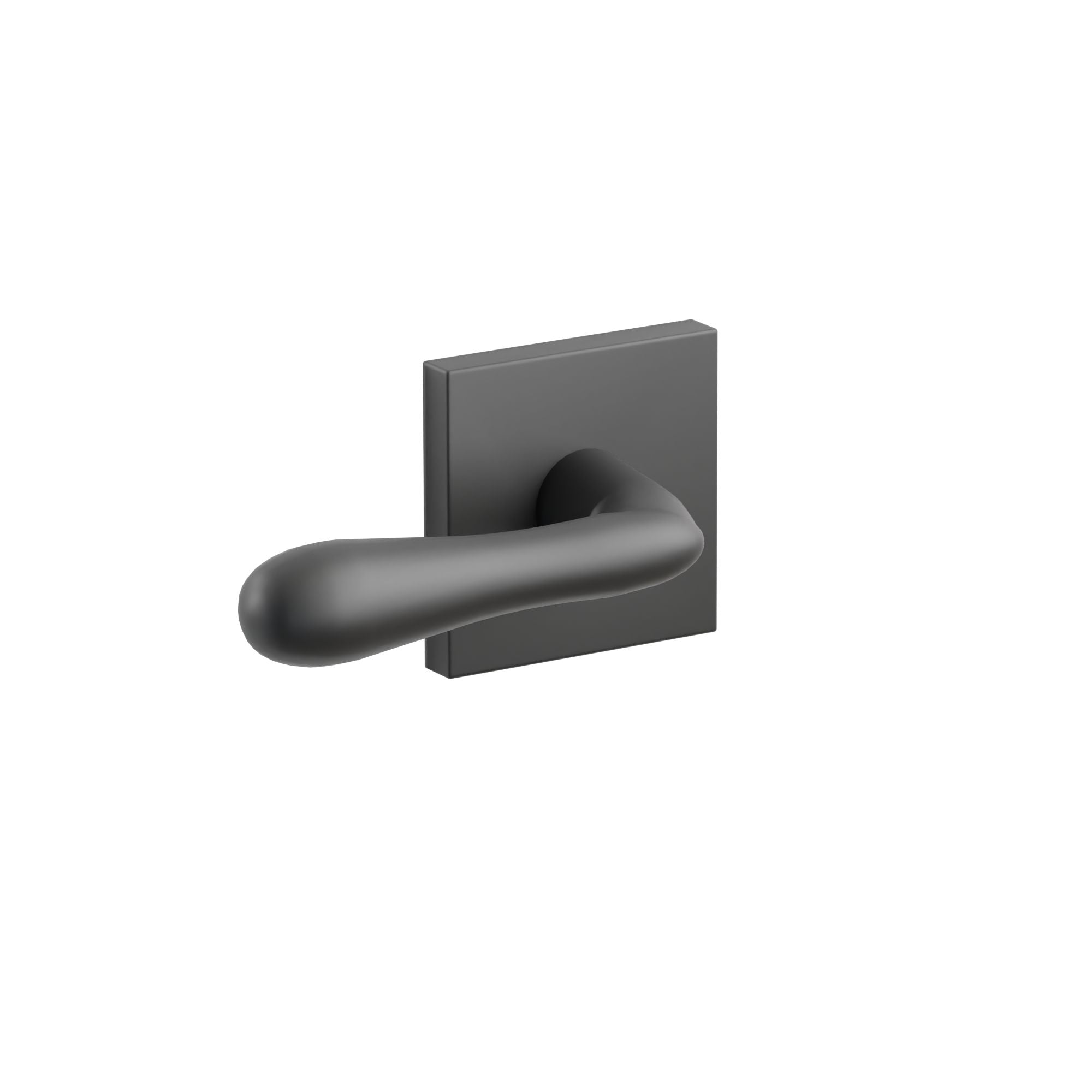 Emtek Concealed Fastener Basel Lever Set with Square Rosette