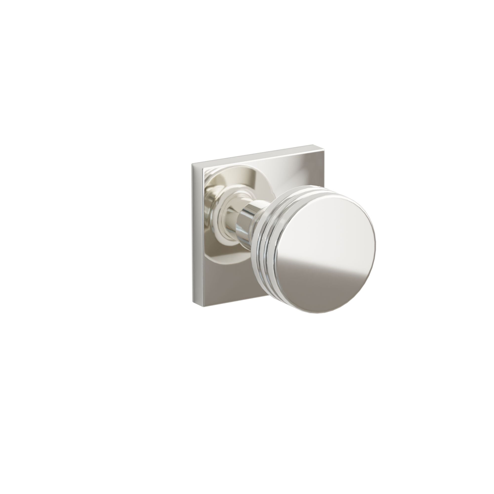 Emtek Concealed Fastener Bern Knob Set With Square Rosette
