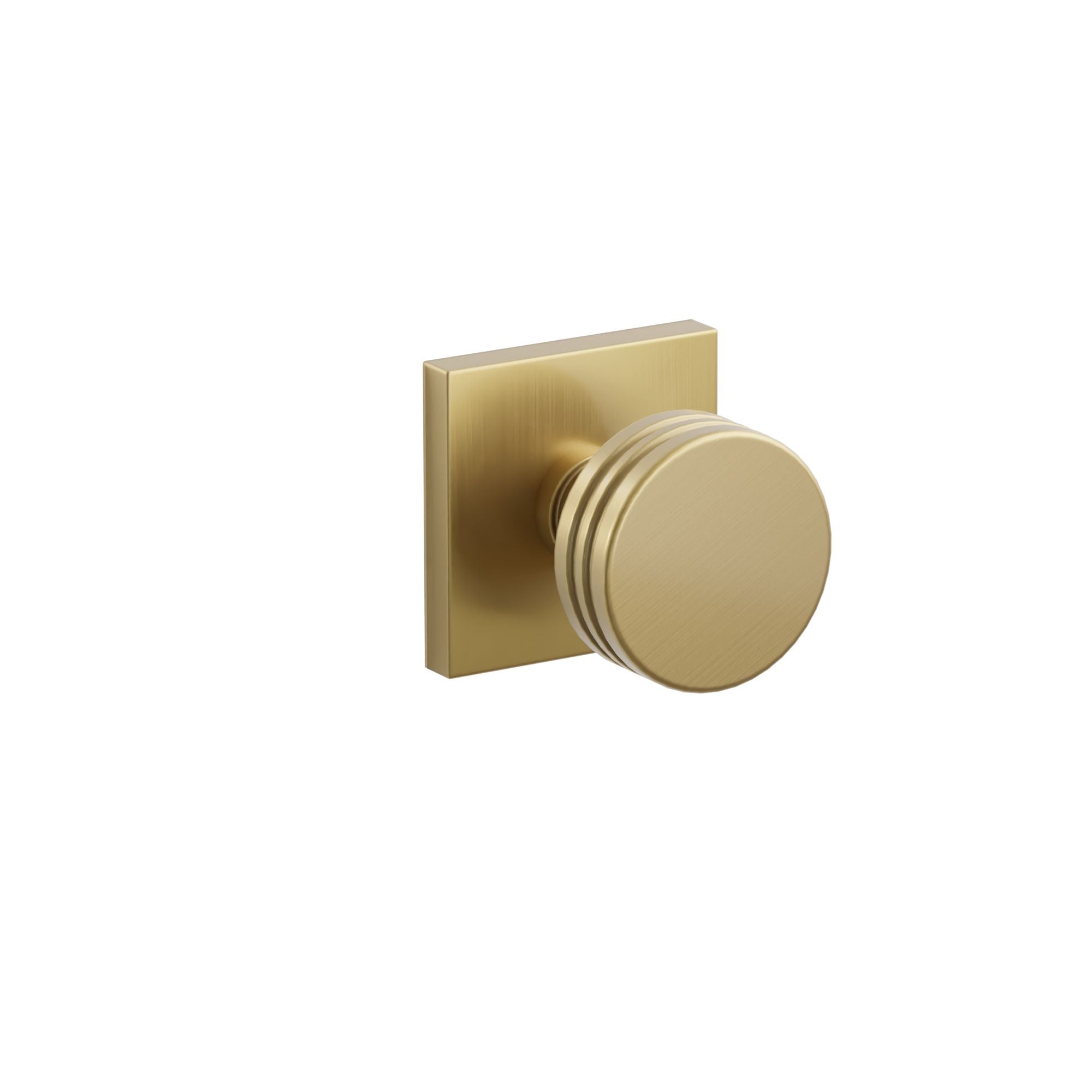 Emtek Concealed Fastener Bern Knob Set With Square Rosette