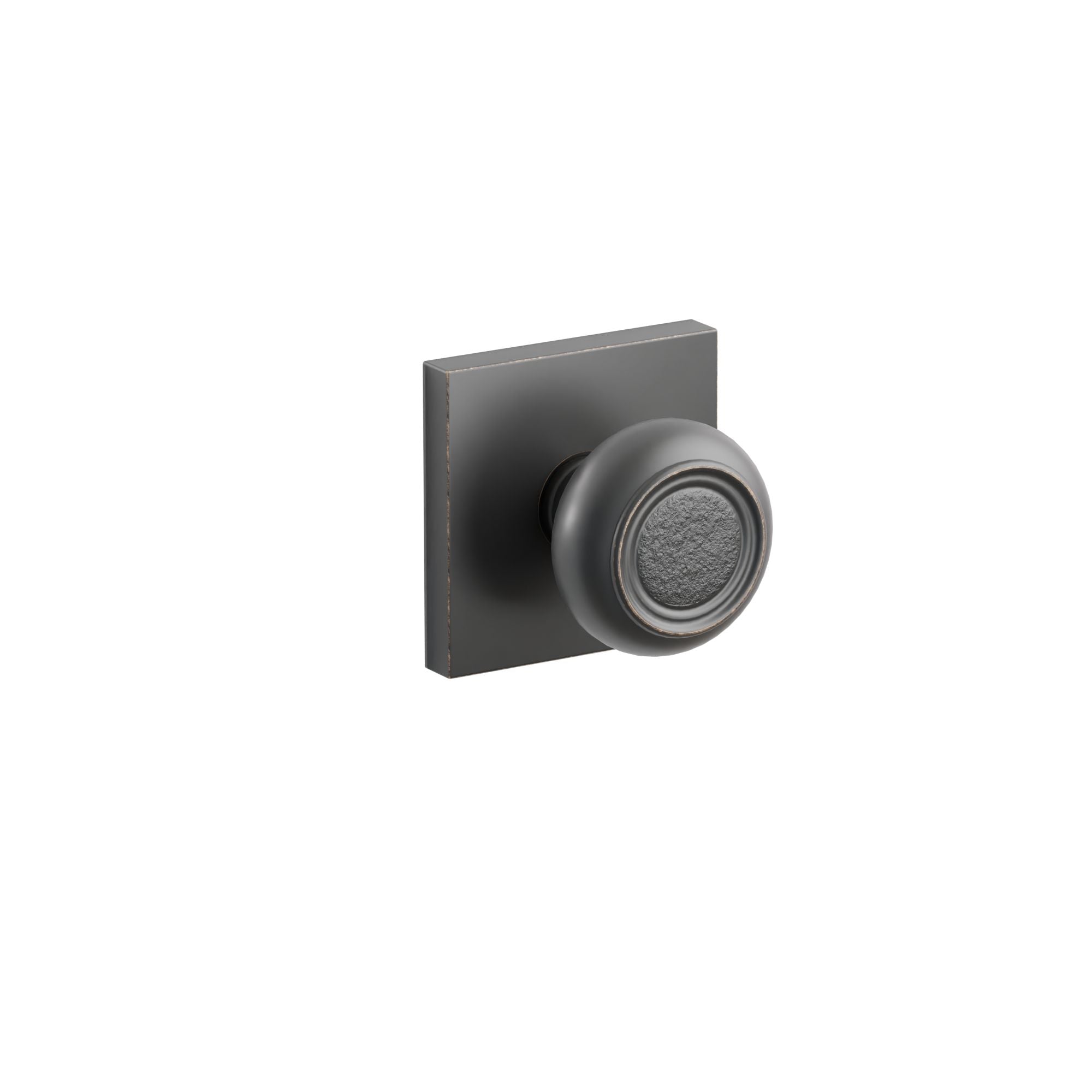 Emtek Concealed Fastener Belmont Knob Set With Square Rosette