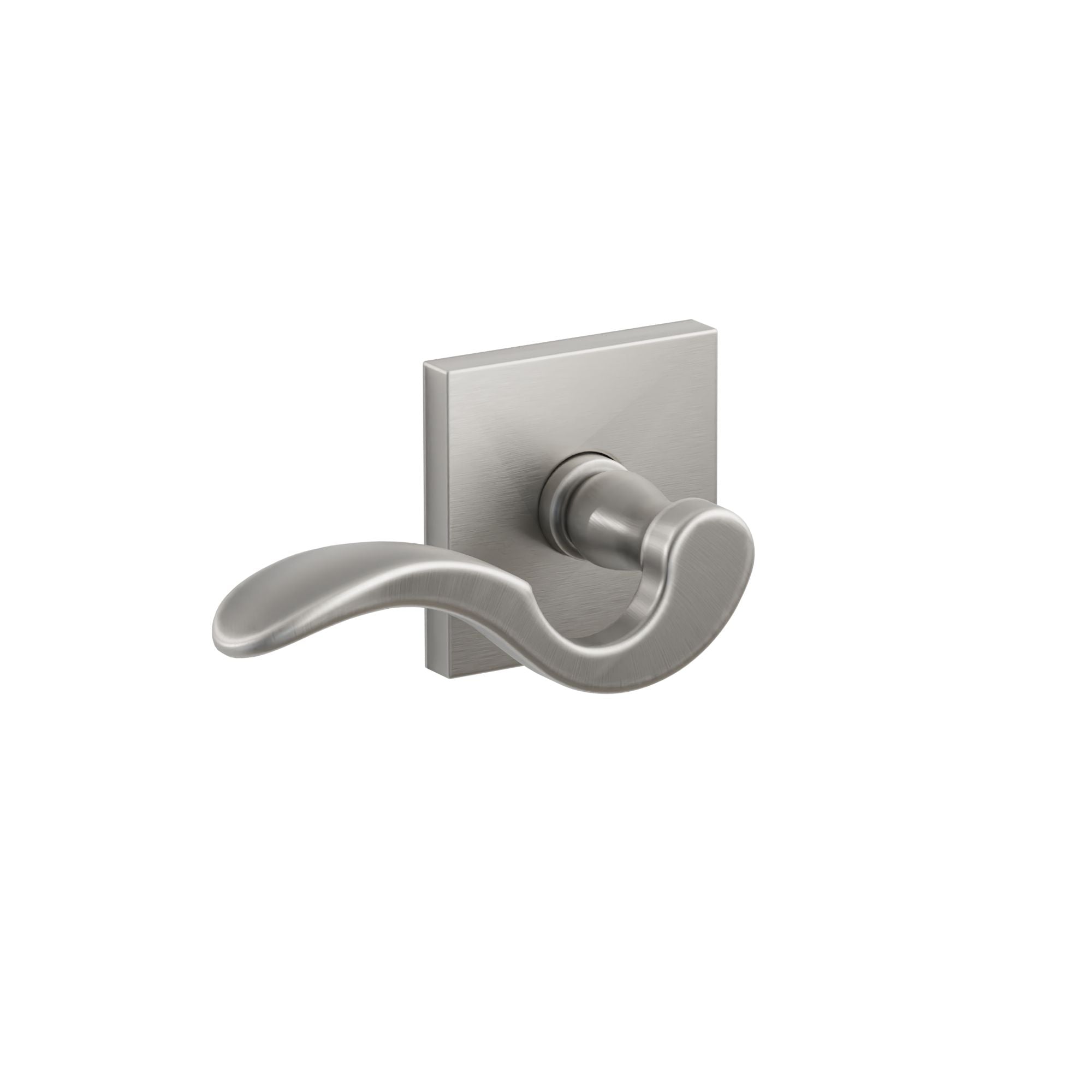 Emtek Concealed Fastener Cortina Lever Set With Square Rosette