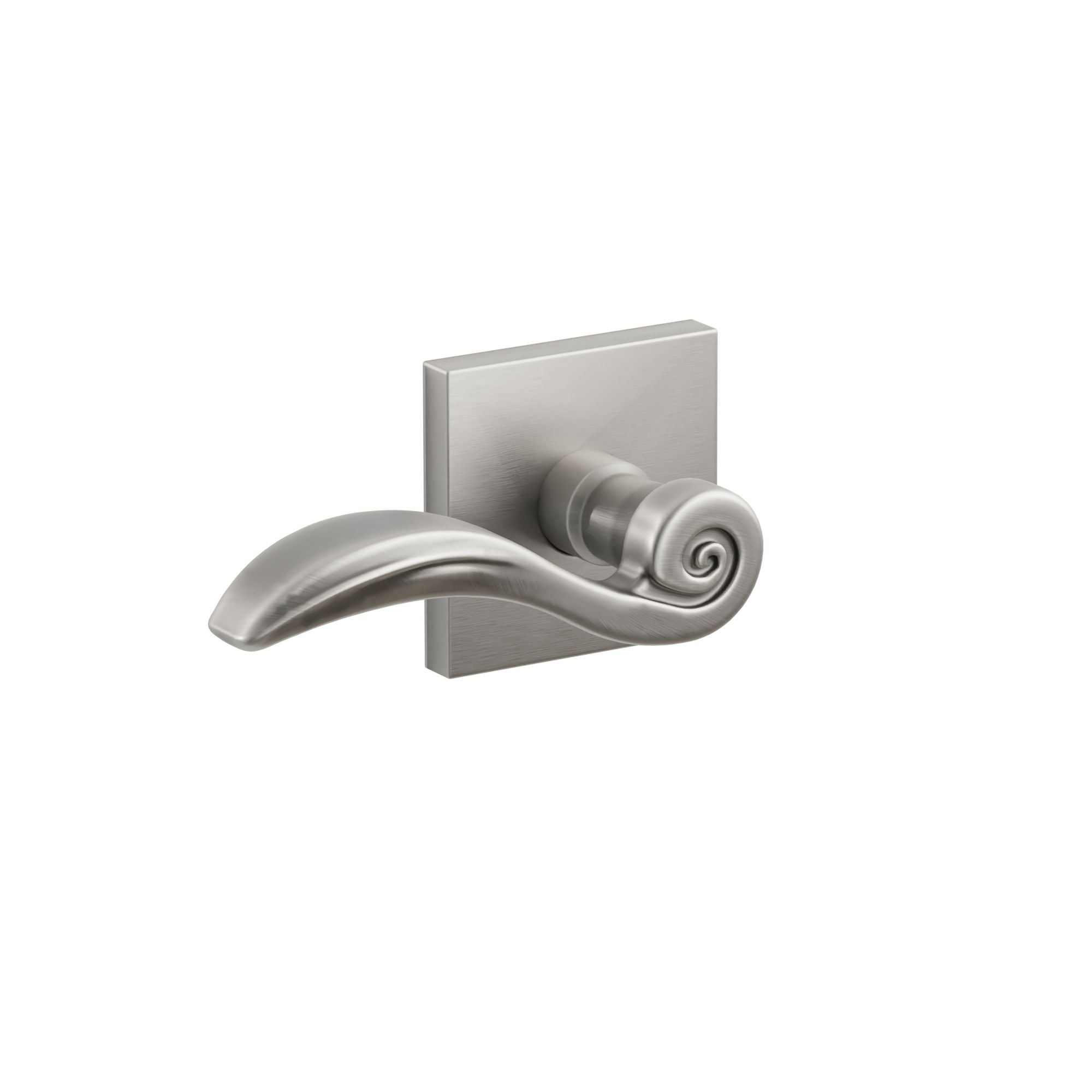 Emtek Concealed Fastener Elan Lever Set With Square Rosette