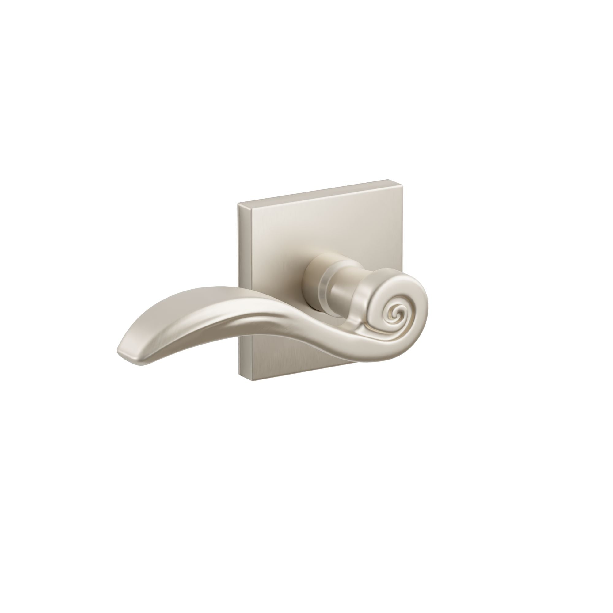 Emtek Concealed Fastener Elan Lever Set With Square Rosette
