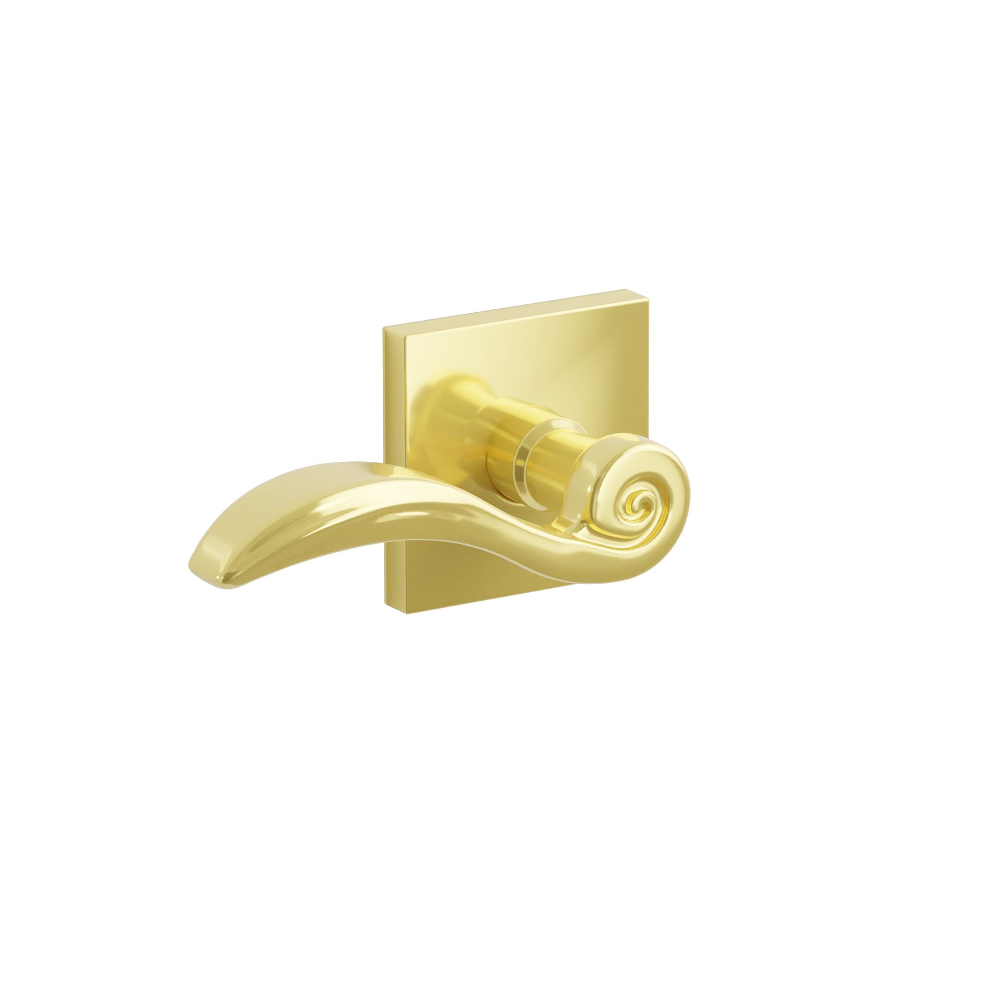 Emtek Concealed Fastener Elan Lever Set With Square Rosette