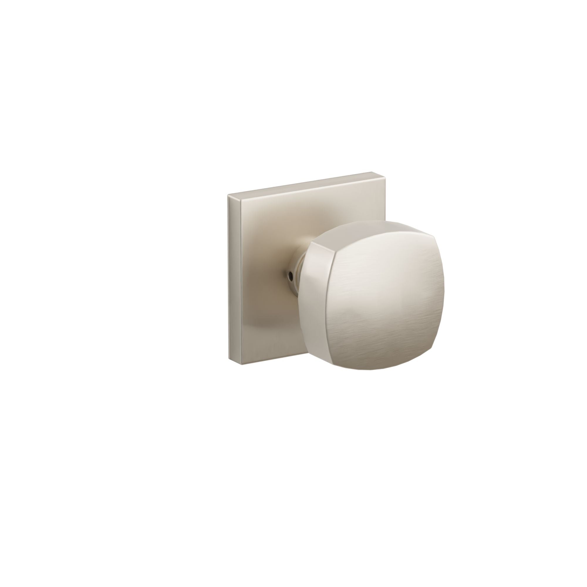 Emtek Concealed Fastener Freestone Knob Set With Square Rosette