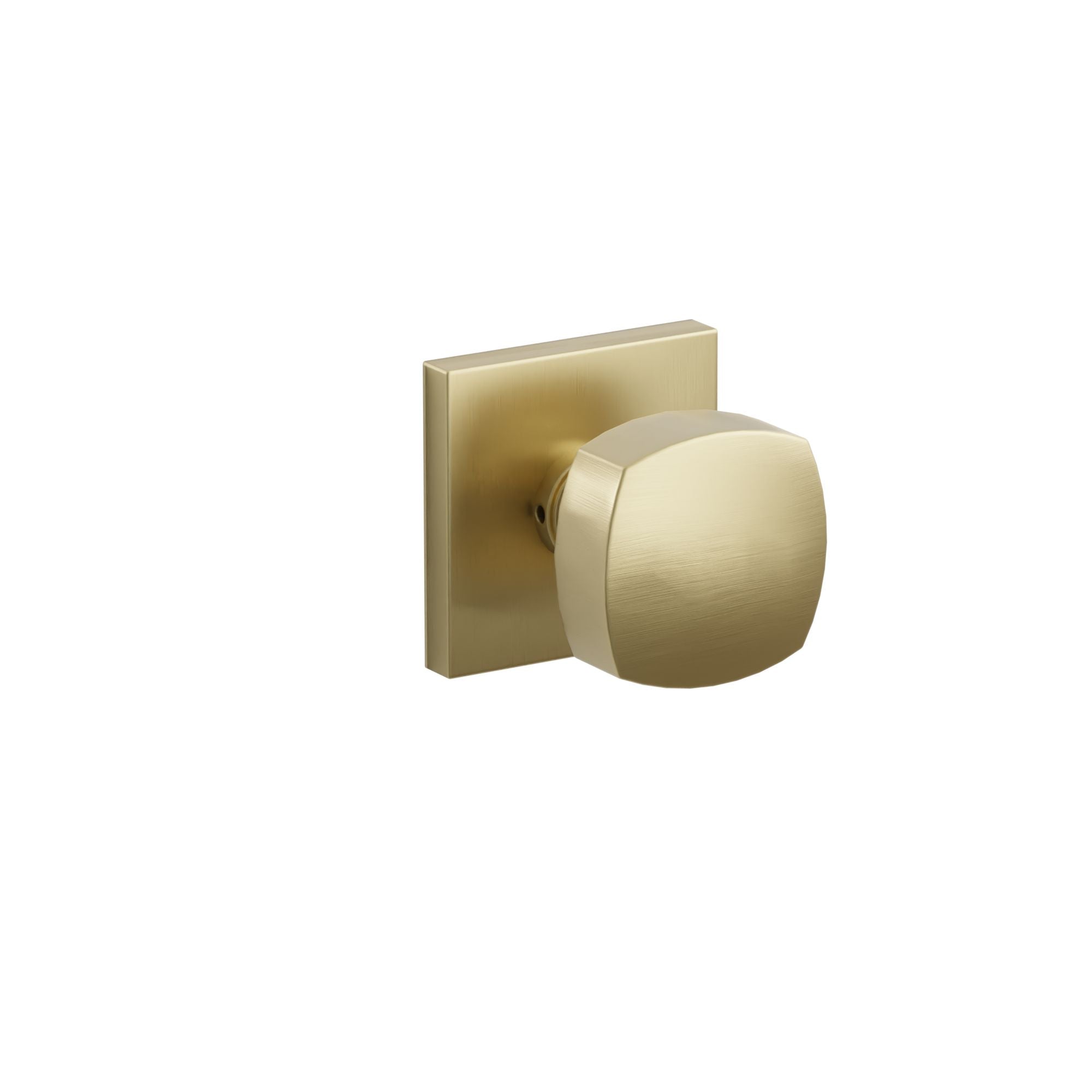 Emtek Concealed Fastener Freestone Knob Set With Square Rosette