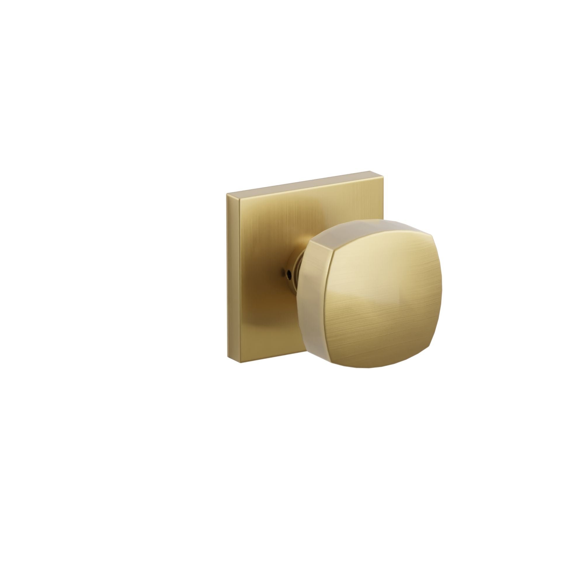 Emtek Concealed Fastener Freestone Knob Set With Square Rosette