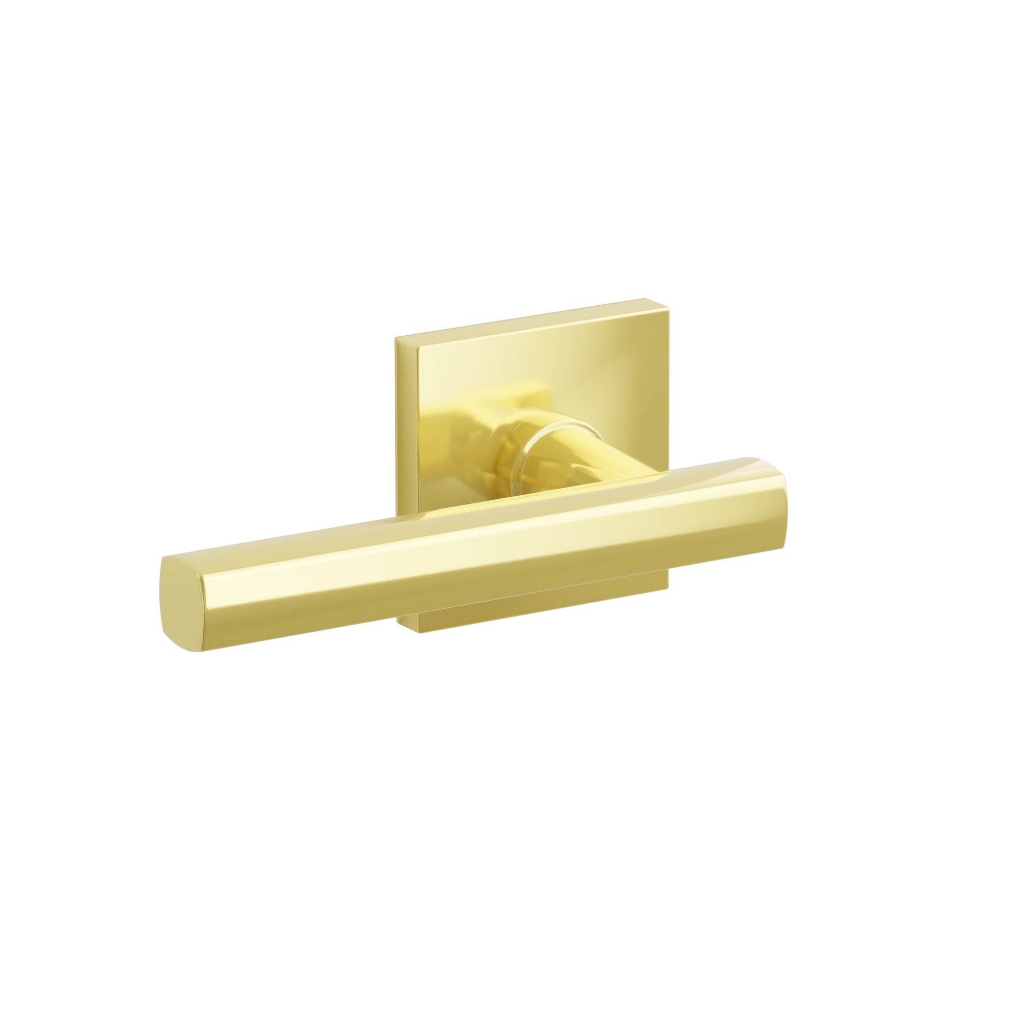 Emtek Freestone Lever Set with Square Rosette