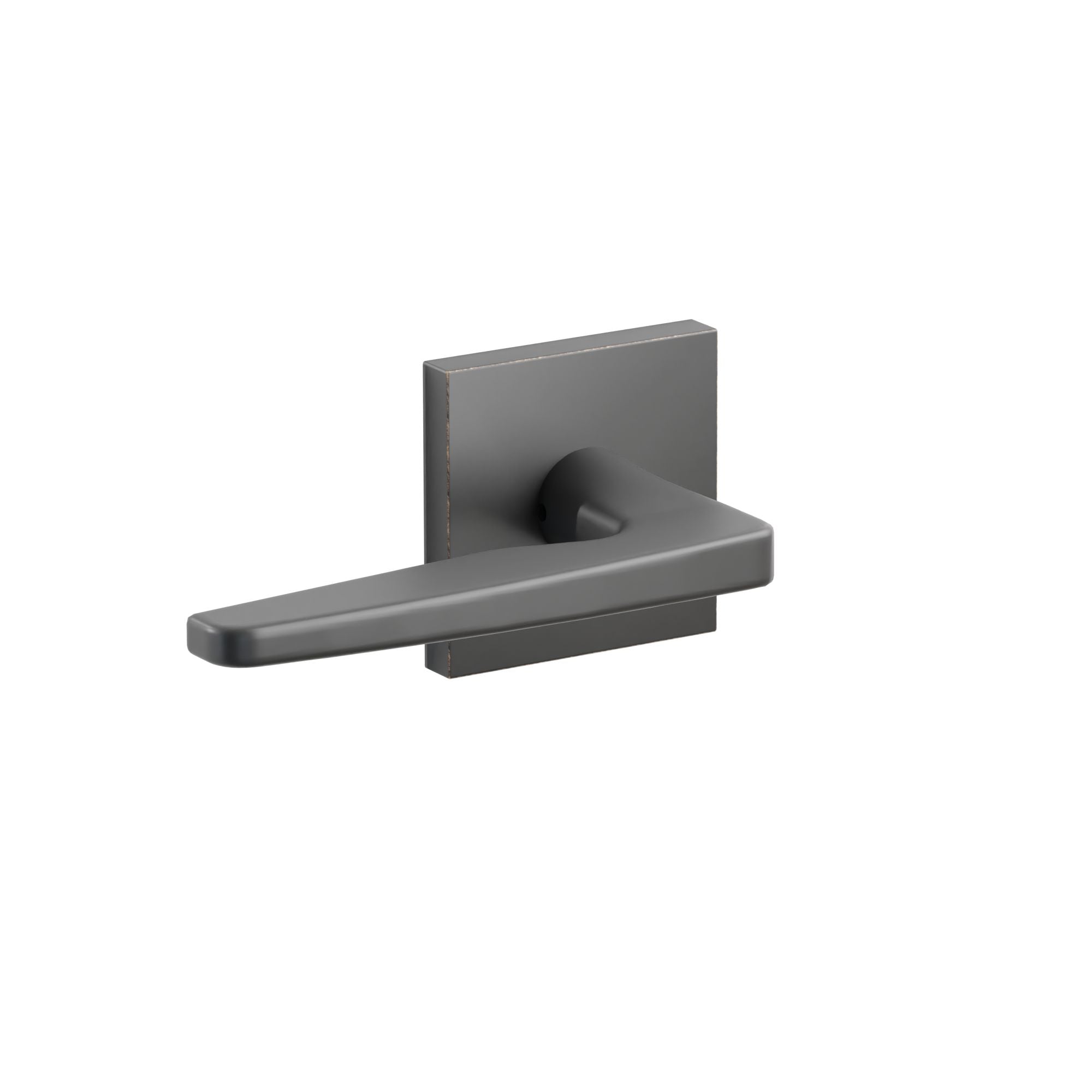 Emtek Hermes Lever Set with Square Rosette